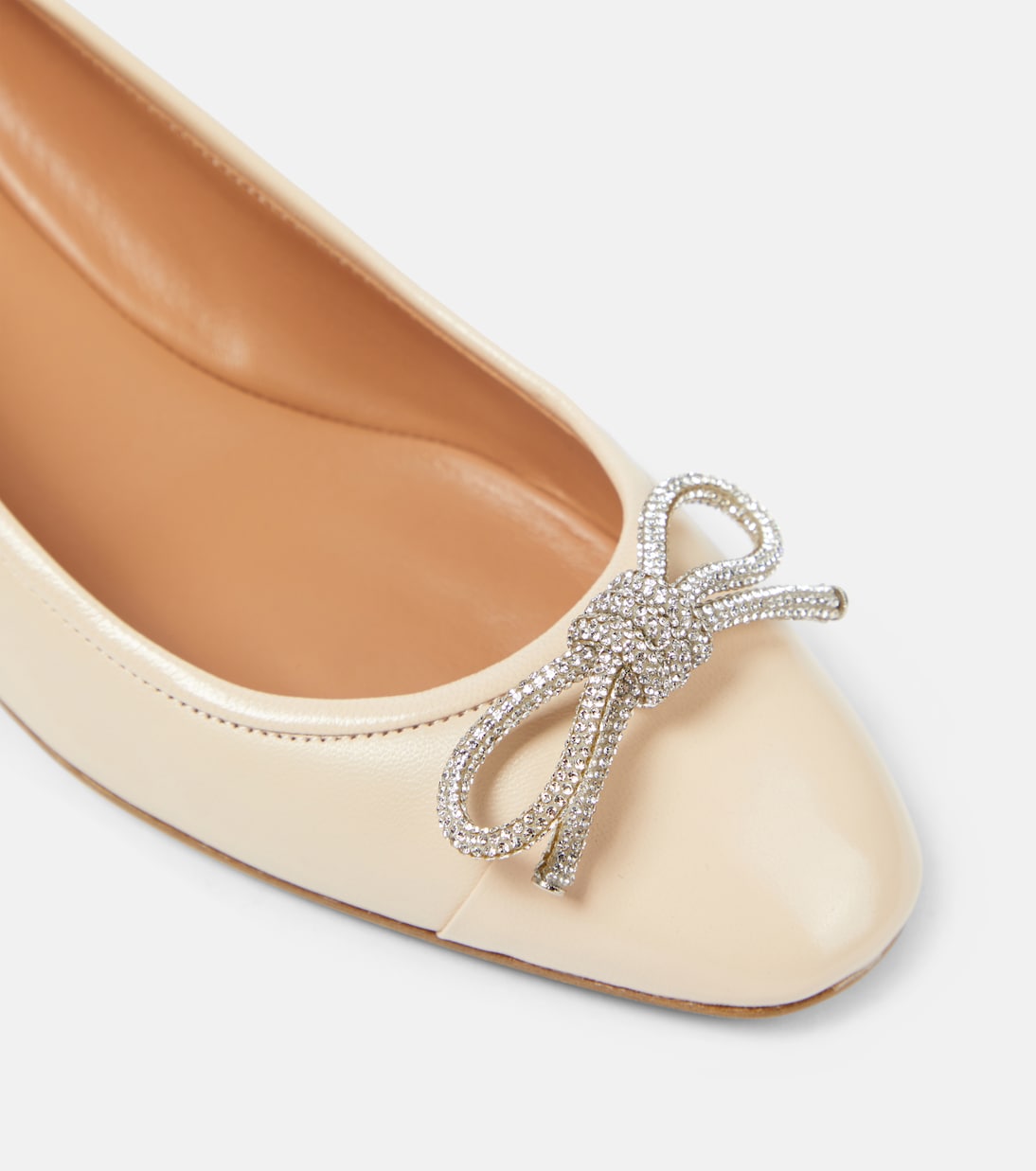 Parisina Crystal 35 leather pumps | Aquazzura