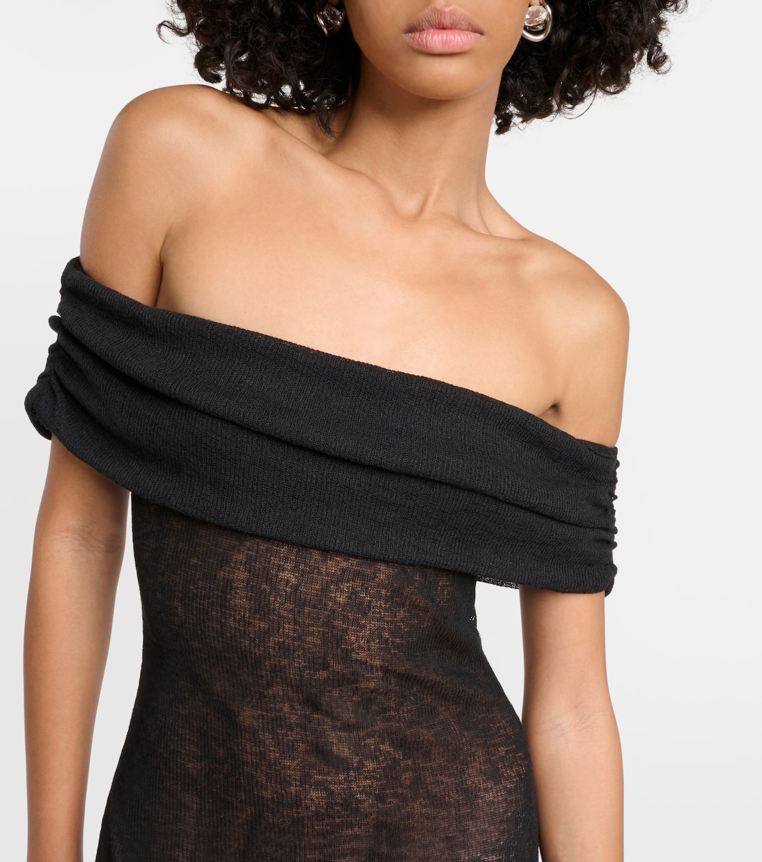 Off-Shoulder-Maxikleid Ava | Bananhot