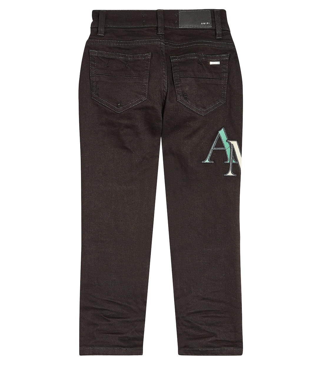 Jean skinny à logo effet vieilli | Amiri Kids