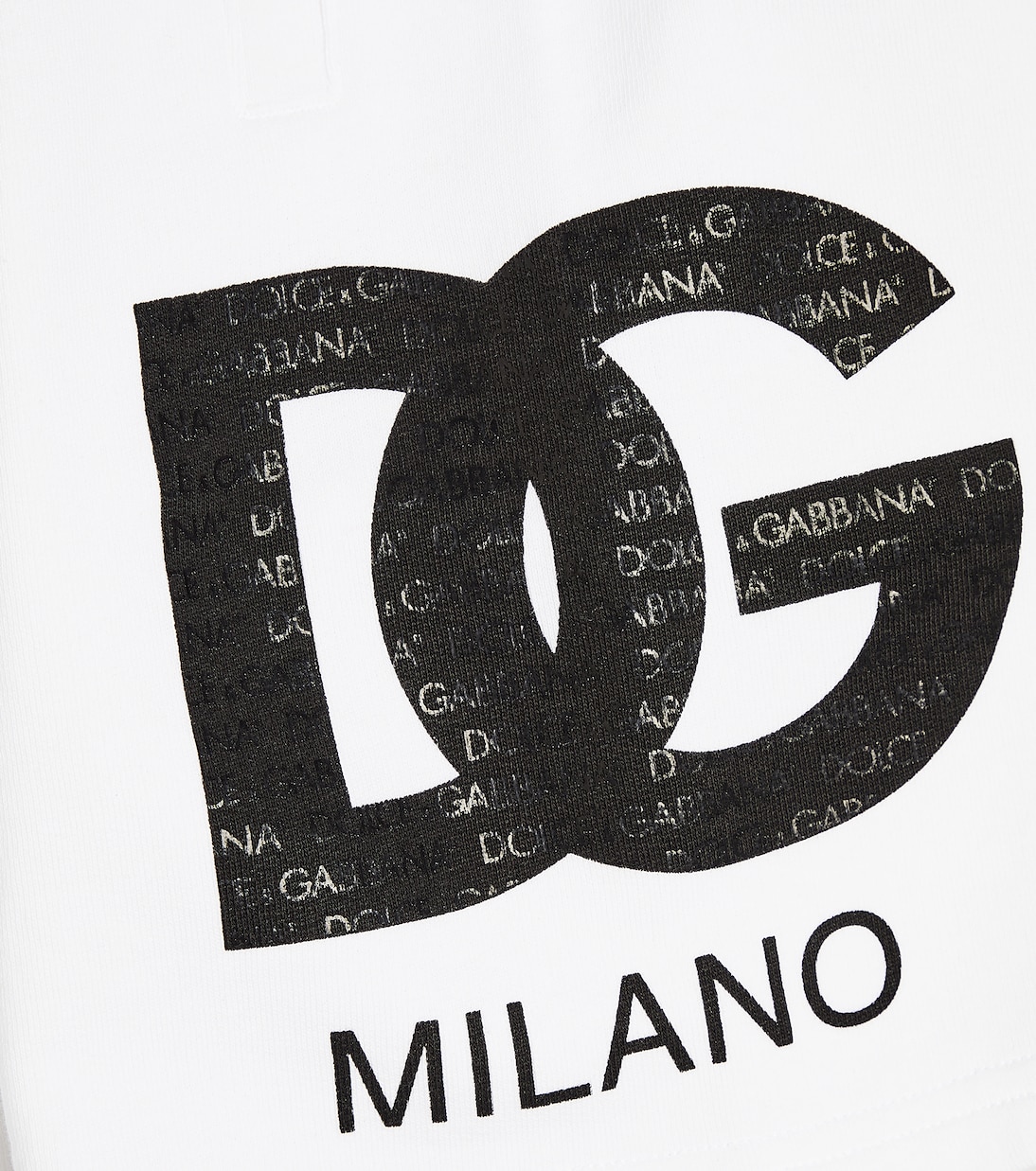 Shorts de jersey de algodón con logo | Dolce&Gabbana Kids
