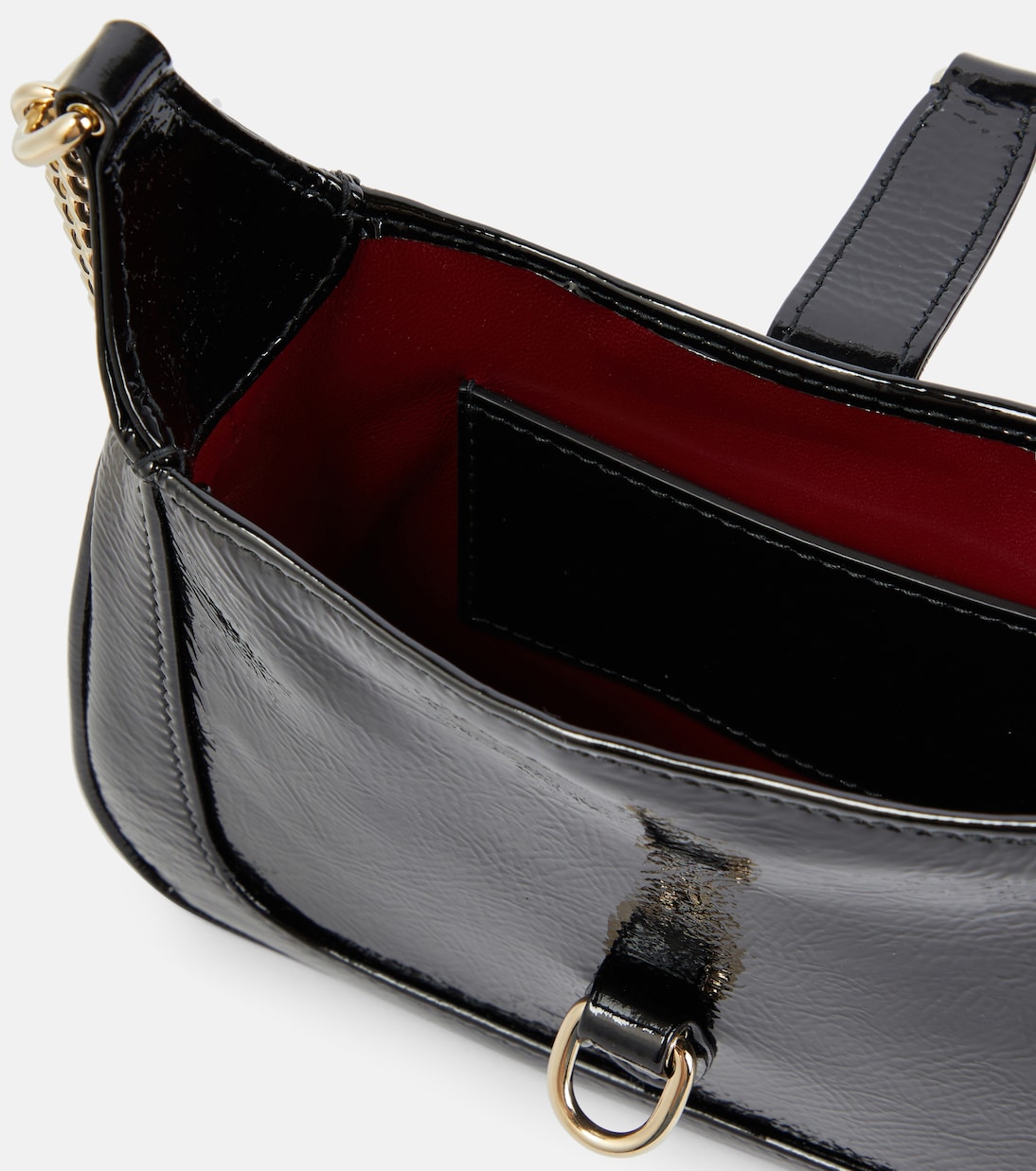 Borsa a tracolla Gucci Jackie Notte Mini in vernice | Gucci