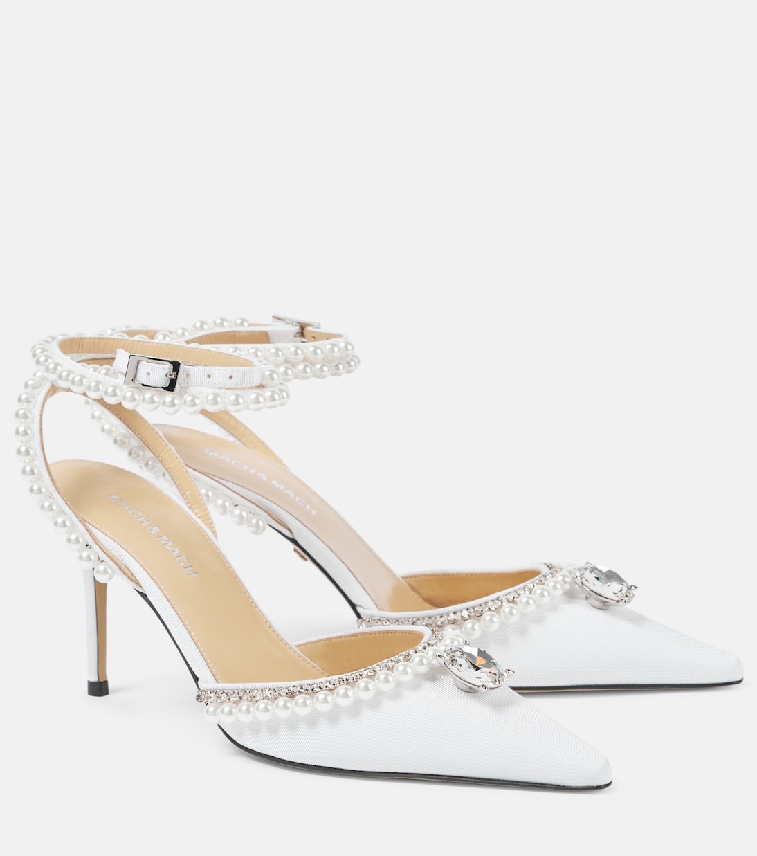 Verzierte Slingback-Pumps Diamond of Elizabeth | Mach & Mach