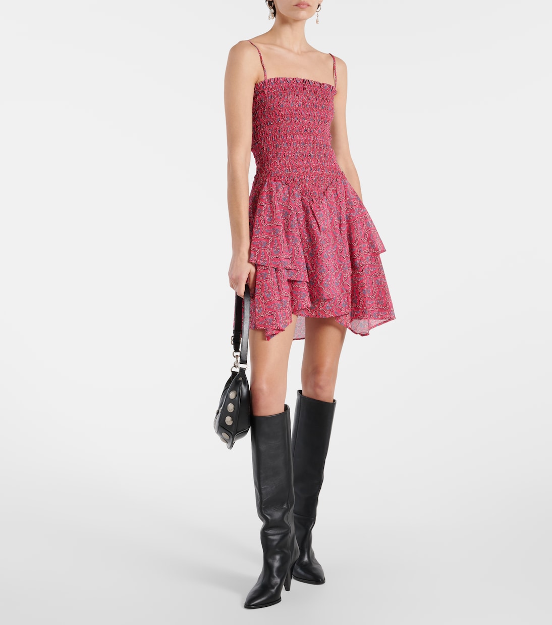 Miniabito Ankage in cotone con volant | Marant Etoile