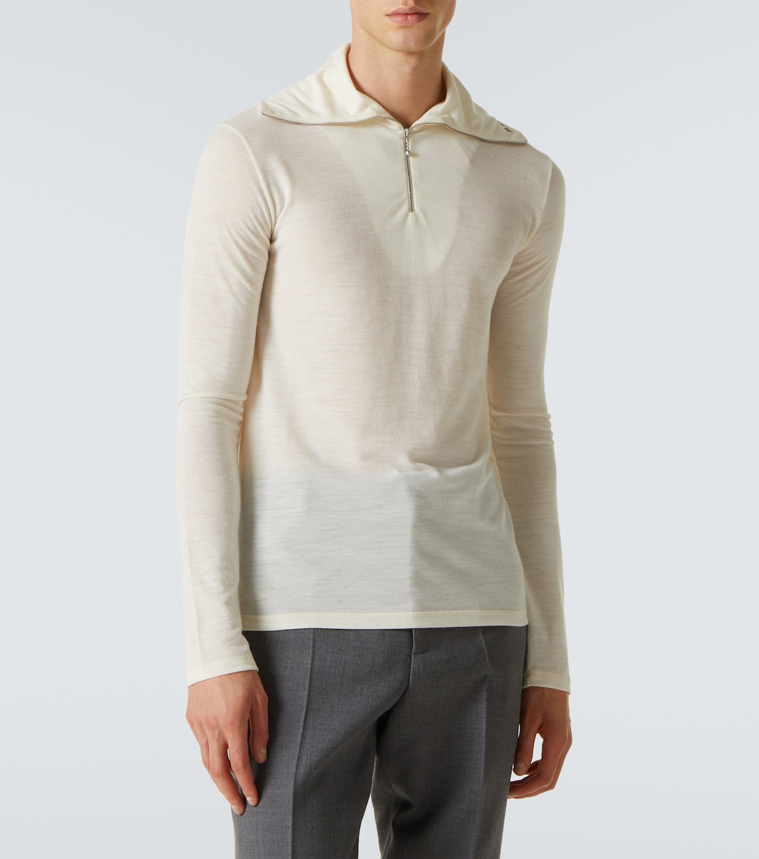 Knitted turtleneck top | Jil Sander