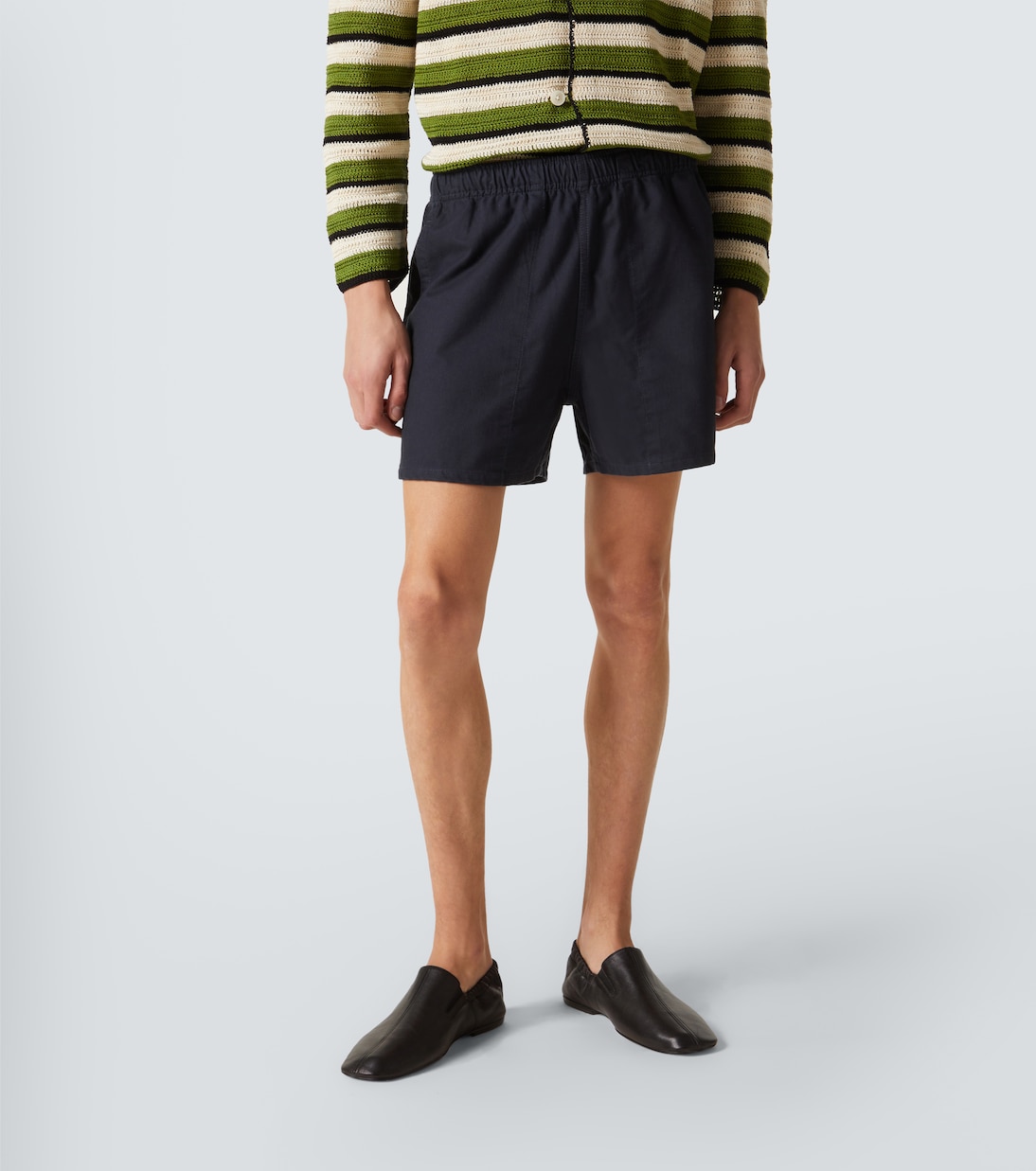 Shorts aus Baumwoll-Twill | Bode