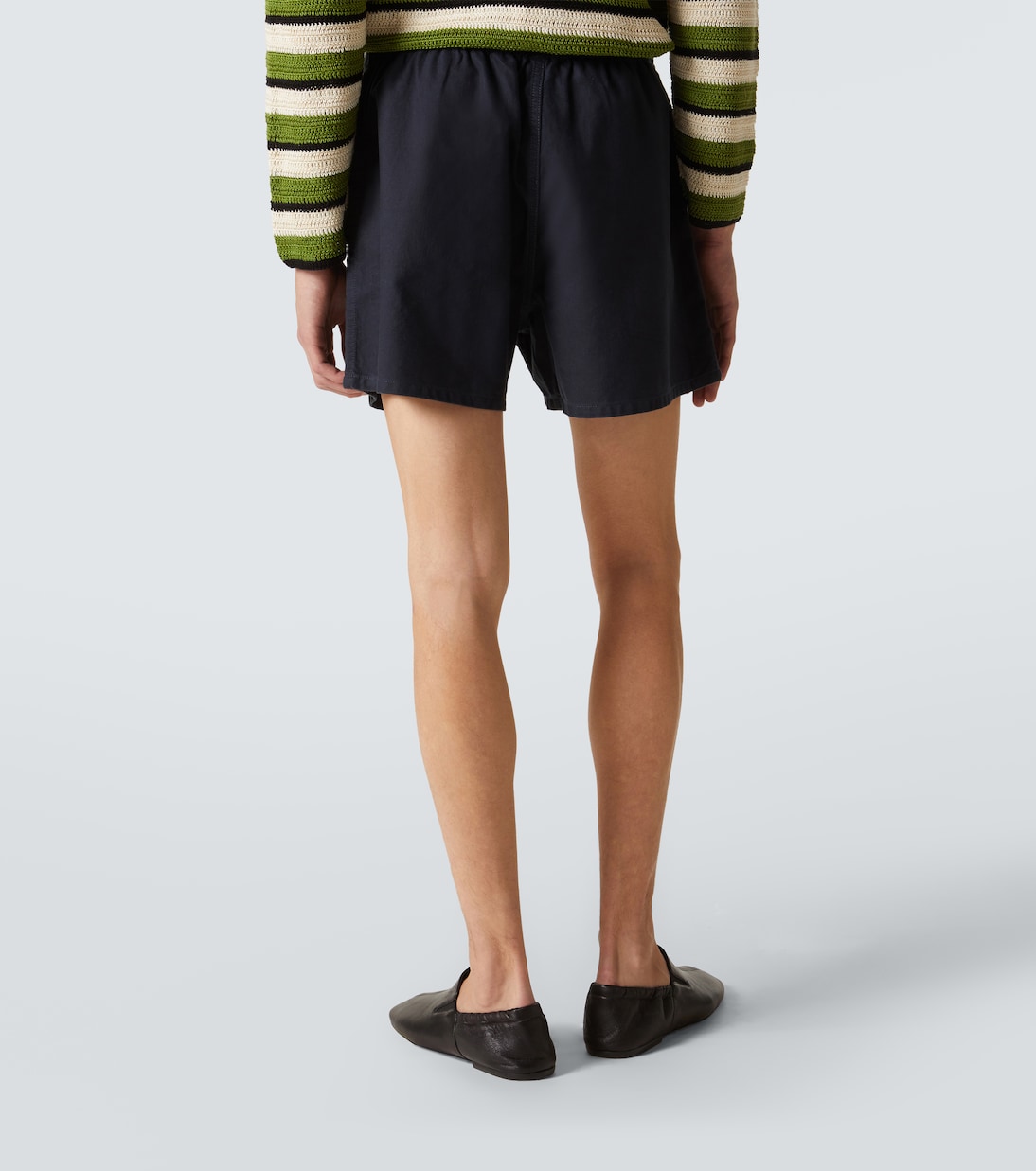 Shorts aus Baumwoll-Twill | Bode