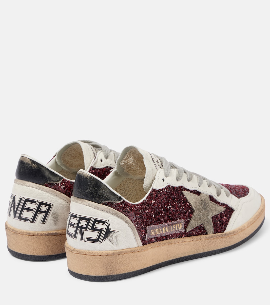 Baskets Ball-Star à paillettes | Golden Goose
