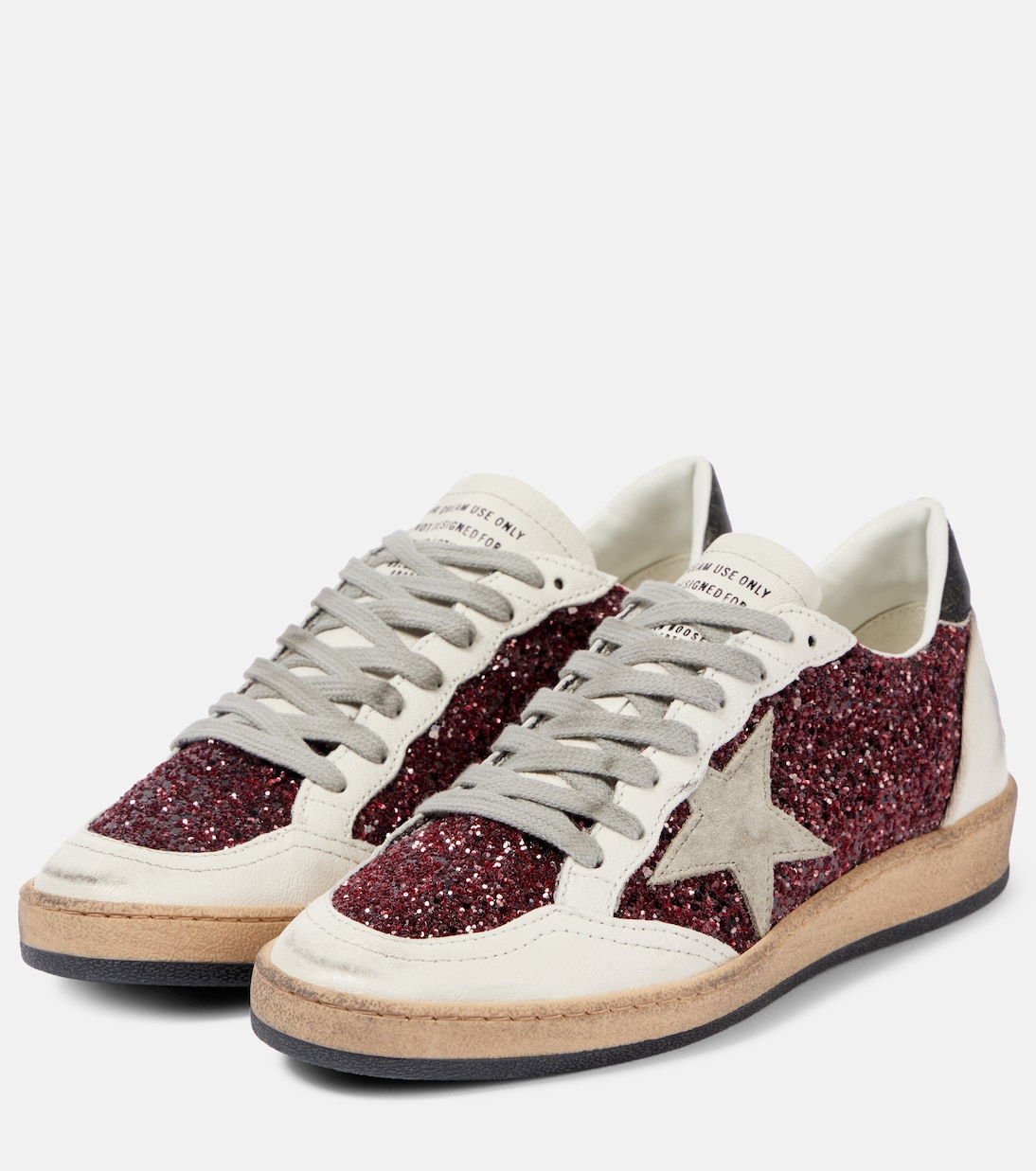 Baskets Ball-Star à paillettes | Golden Goose