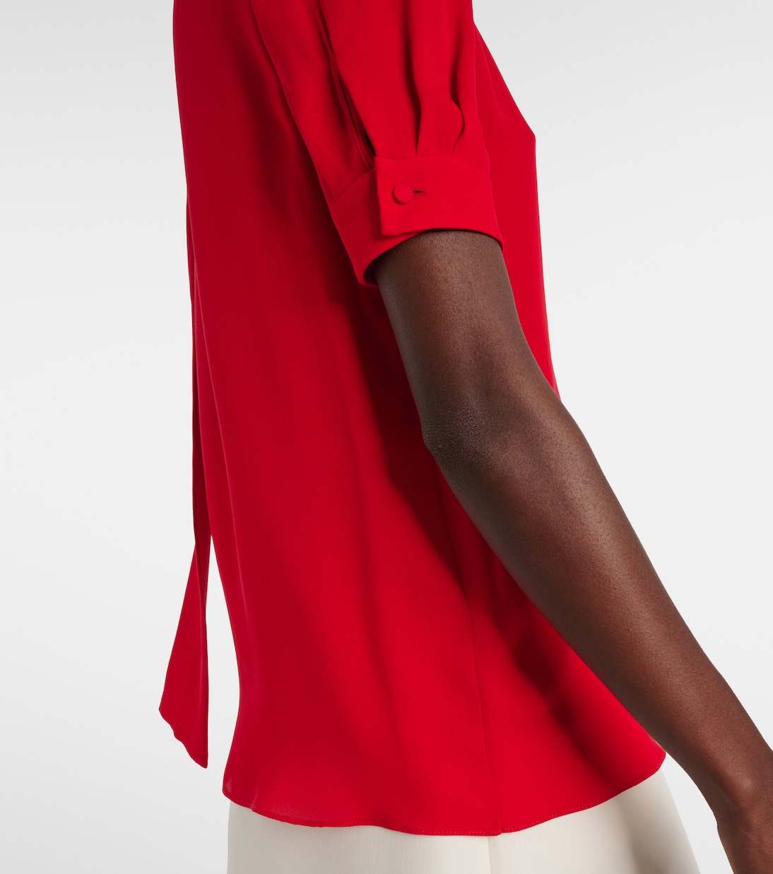 Blusa in georgette di seta | Valentino