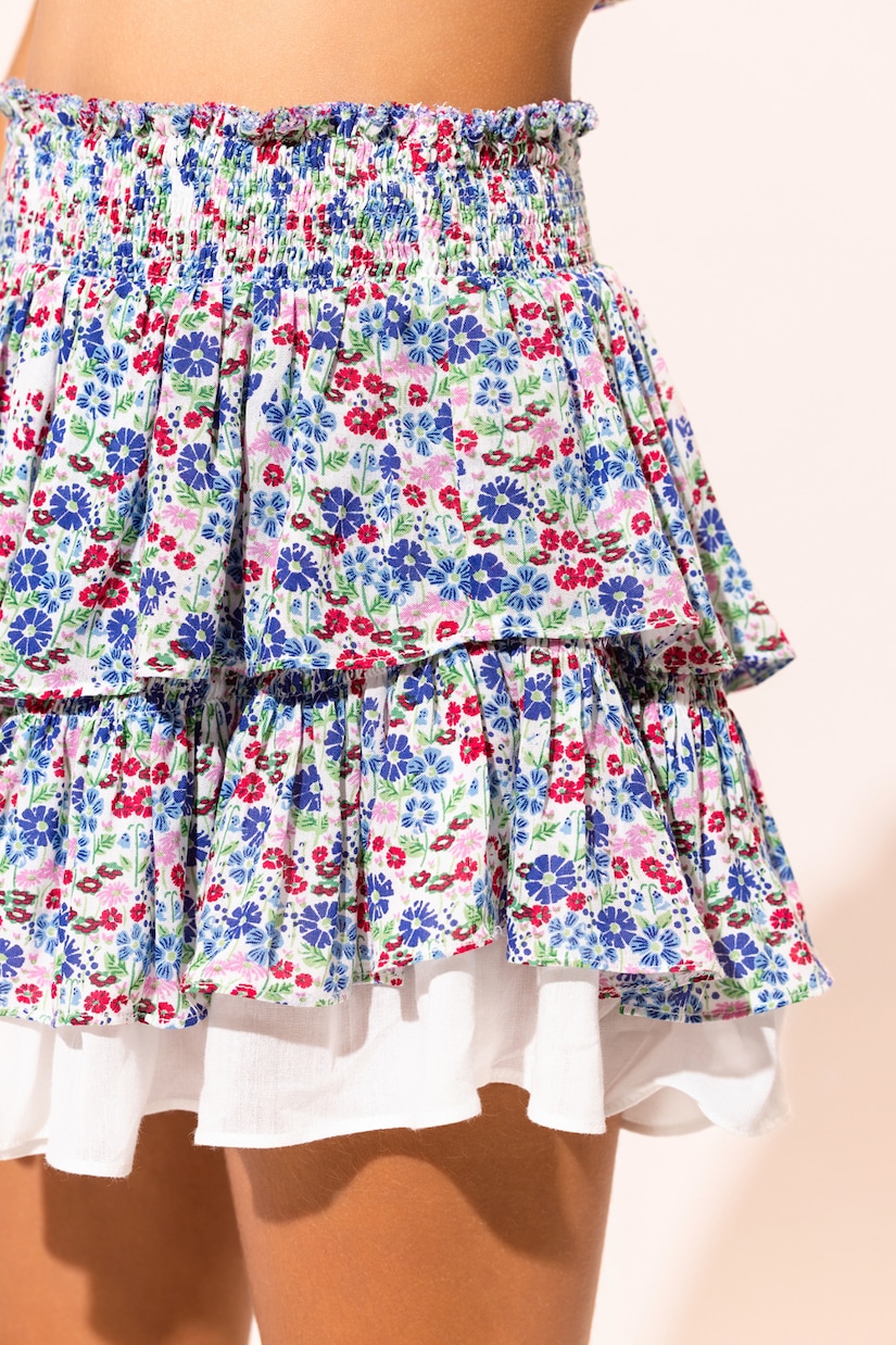 Bedruckter Minirock Ariane | Poupette St Barth Kids