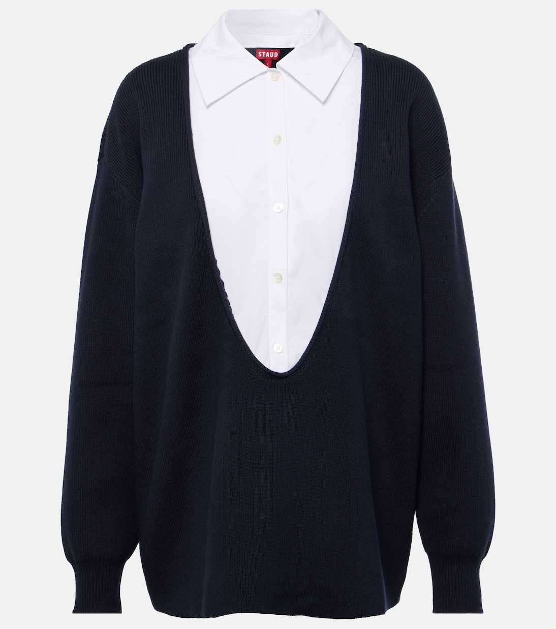 Pullover Coast in cotone e cashmere | Staud