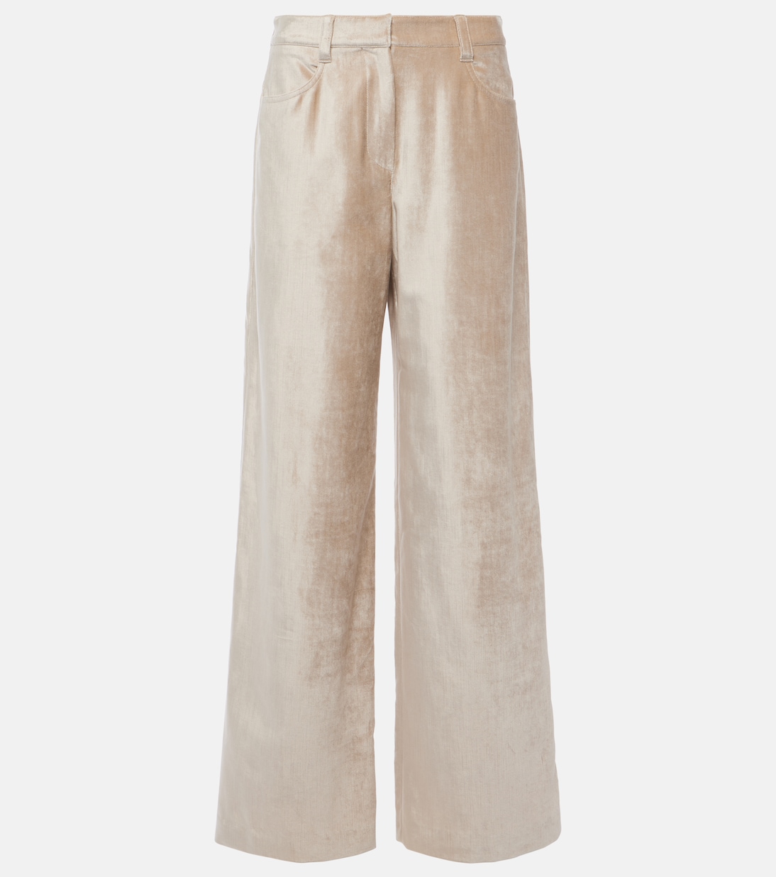 Weite Hose aus einem Baumwollgemisch | Brunello Cucinelli