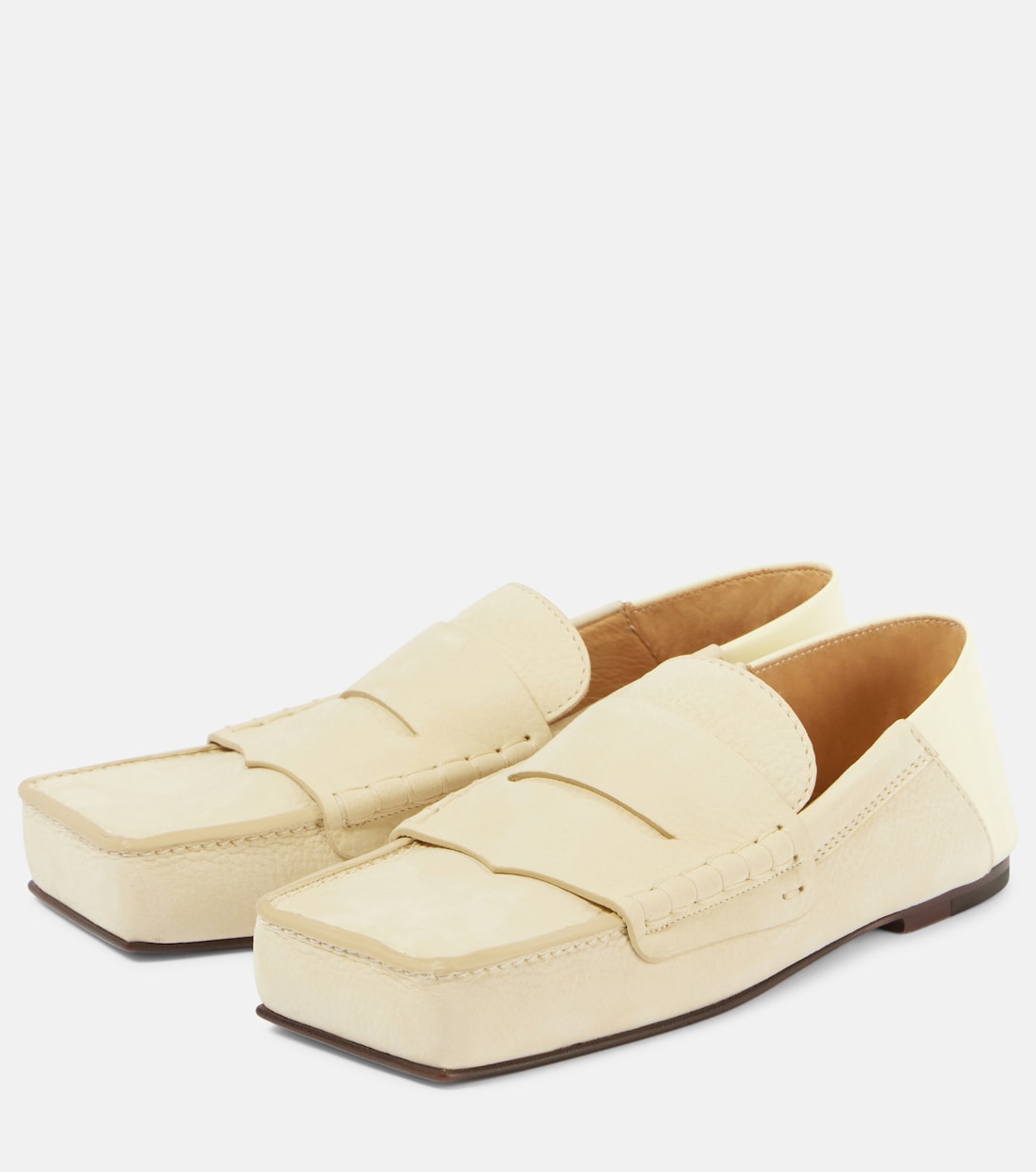 Mocassins Carré en cuir | Jacquemus
