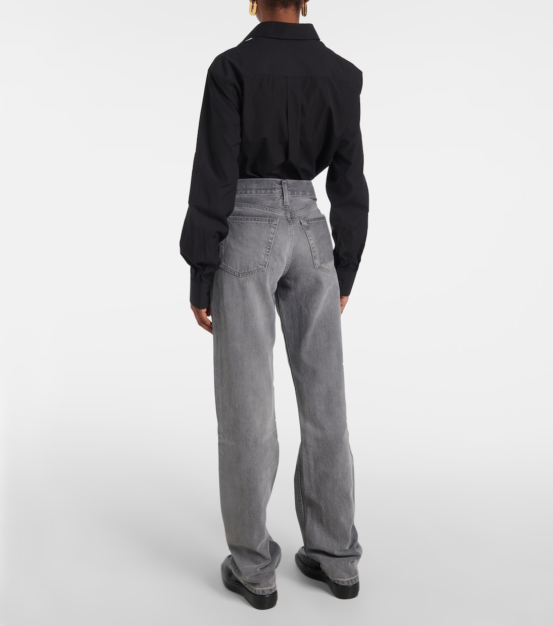 High-rise straight jeans | Re/Done