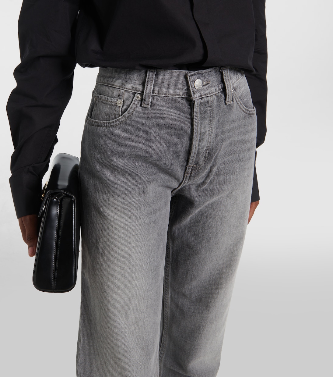 High-rise straight jeans | Re/Done
