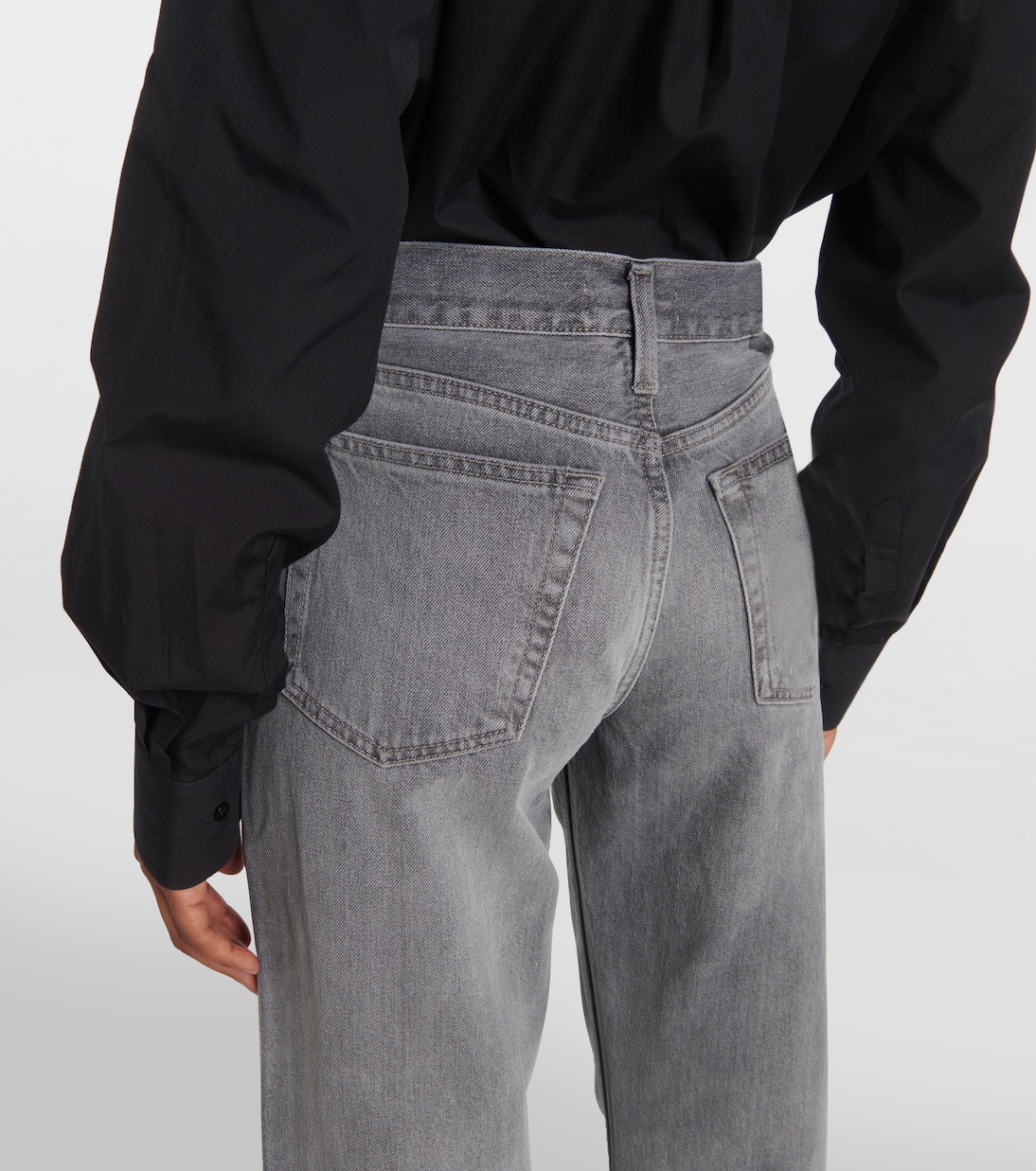 High-rise straight jeans | Re/Done