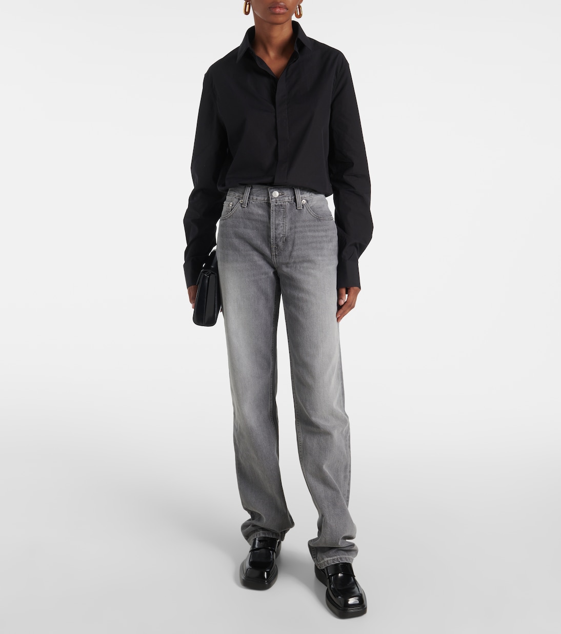 High-rise straight jeans | Re/Done