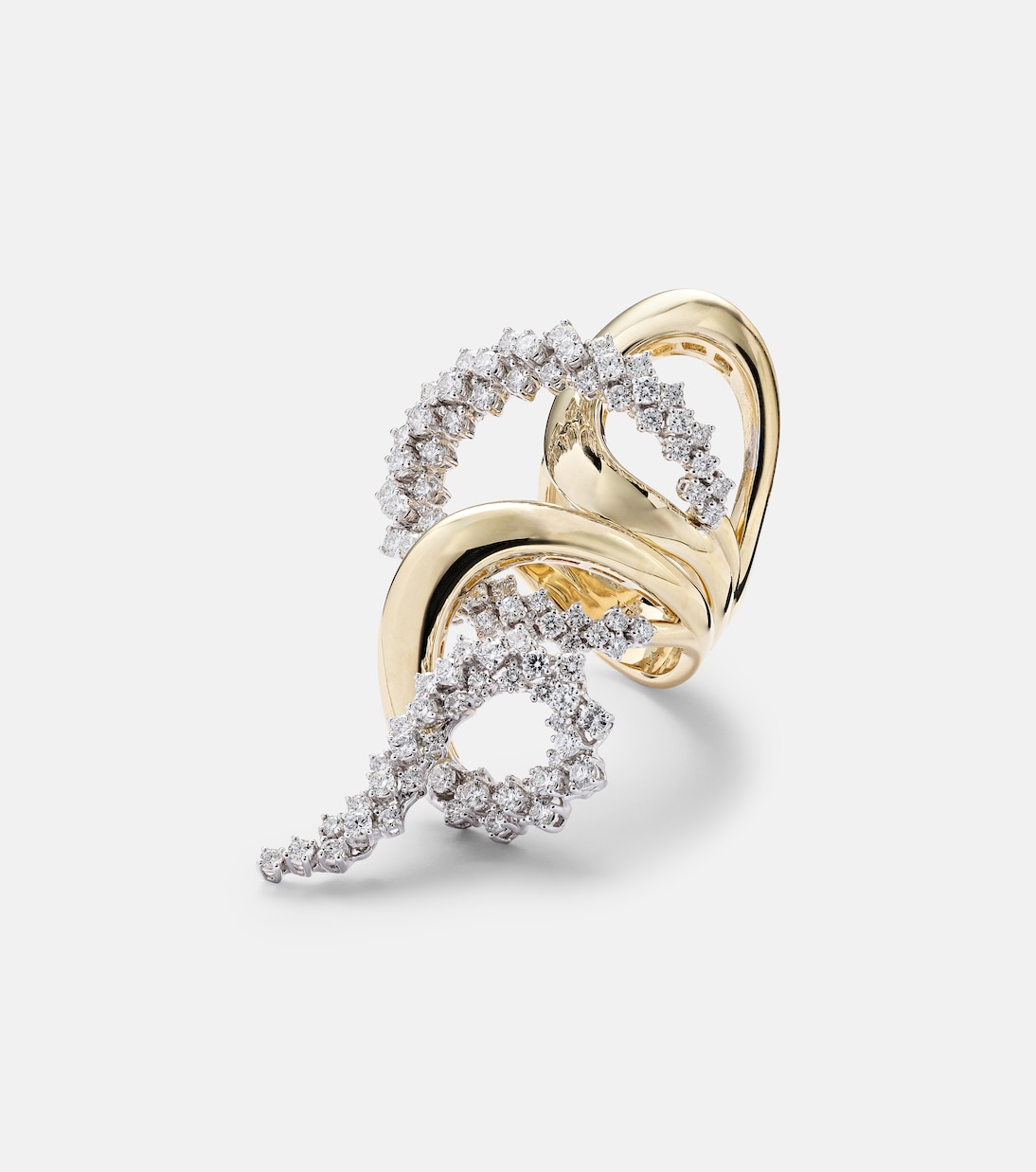 Bague Golden Strada en or 18 ct et diamants | Yeprem