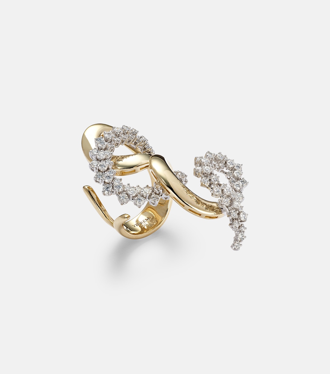 Bague Golden Strada en or 18 ct et diamants | Yeprem