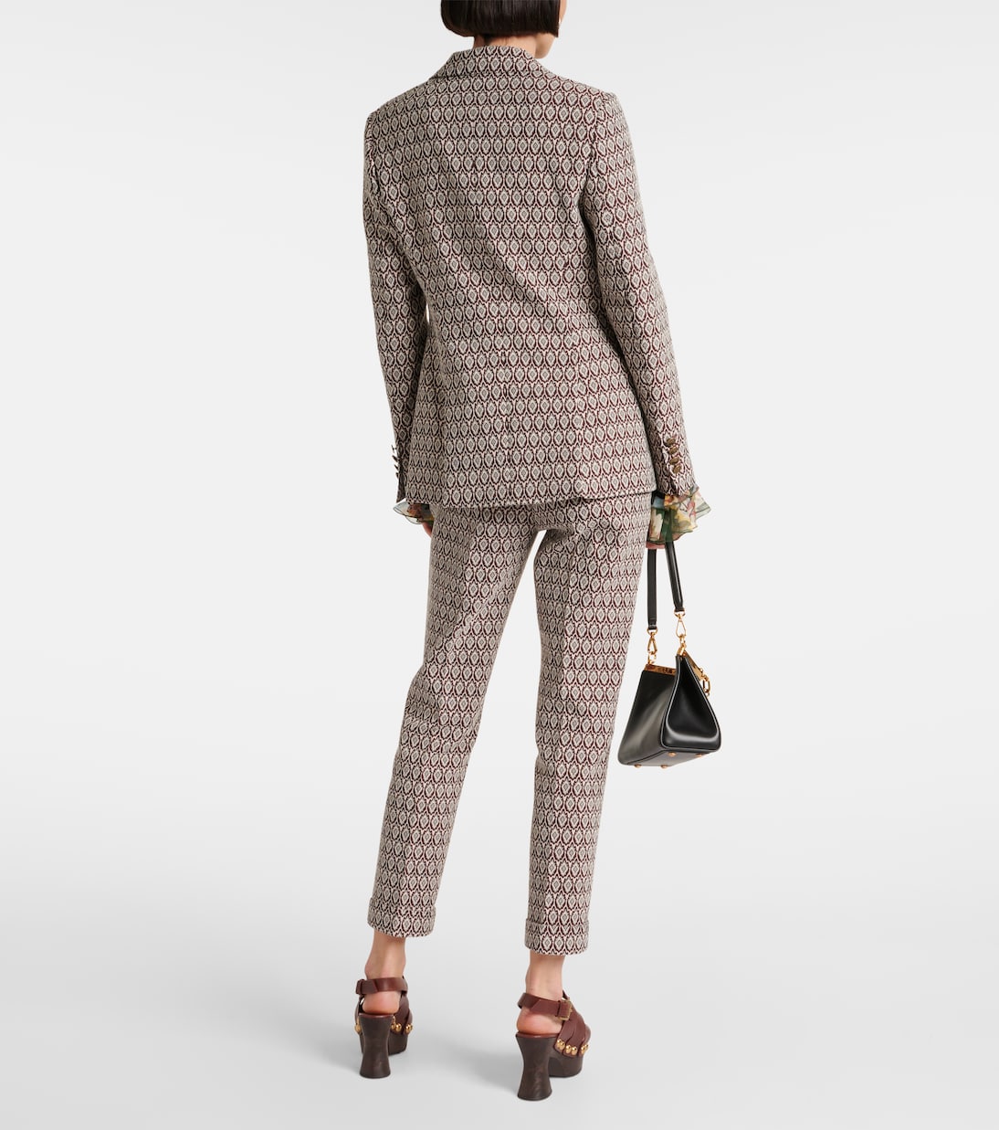 Blazer imprimé en coton mélangé | Etro