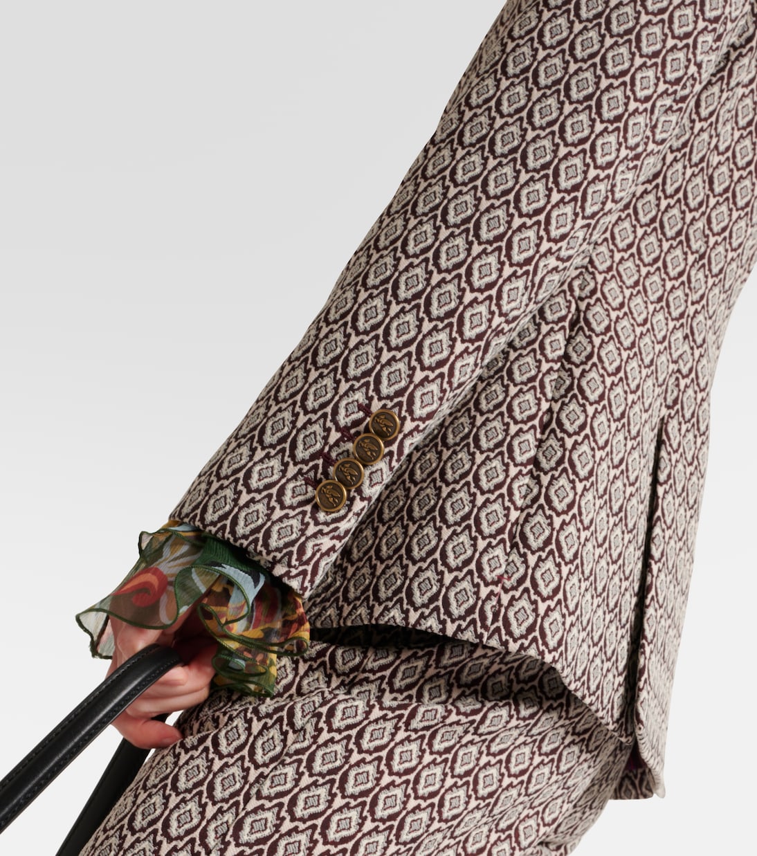 Blazer imprimé en coton mélangé | Etro