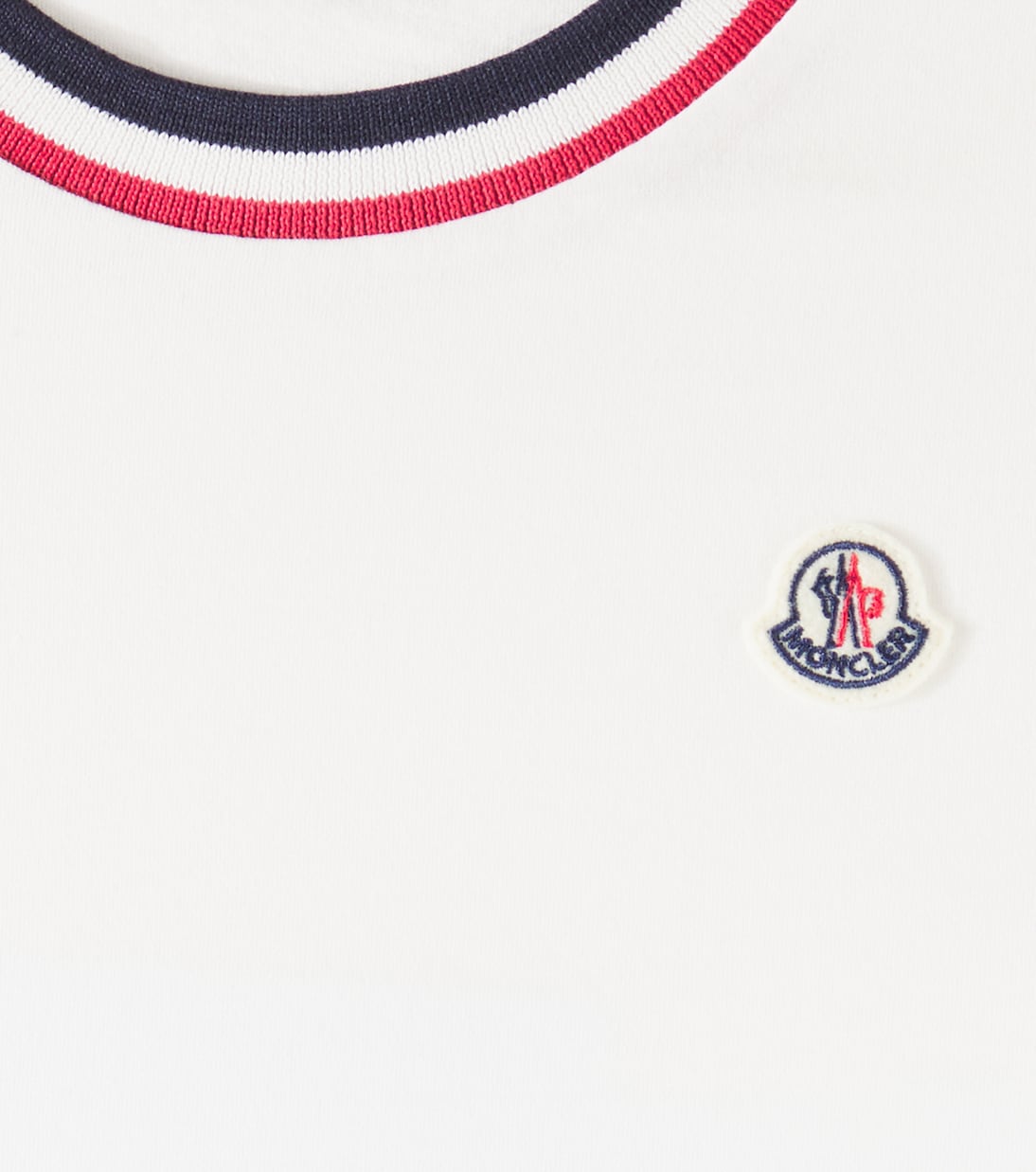 T-shirt Tricolor in jersey di cotone | Moncler Enfant