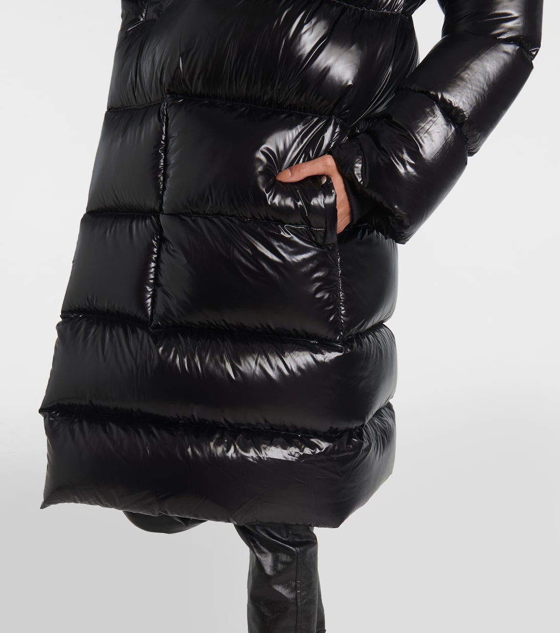 Cappotto con pannelli in piuma | Rick Owens