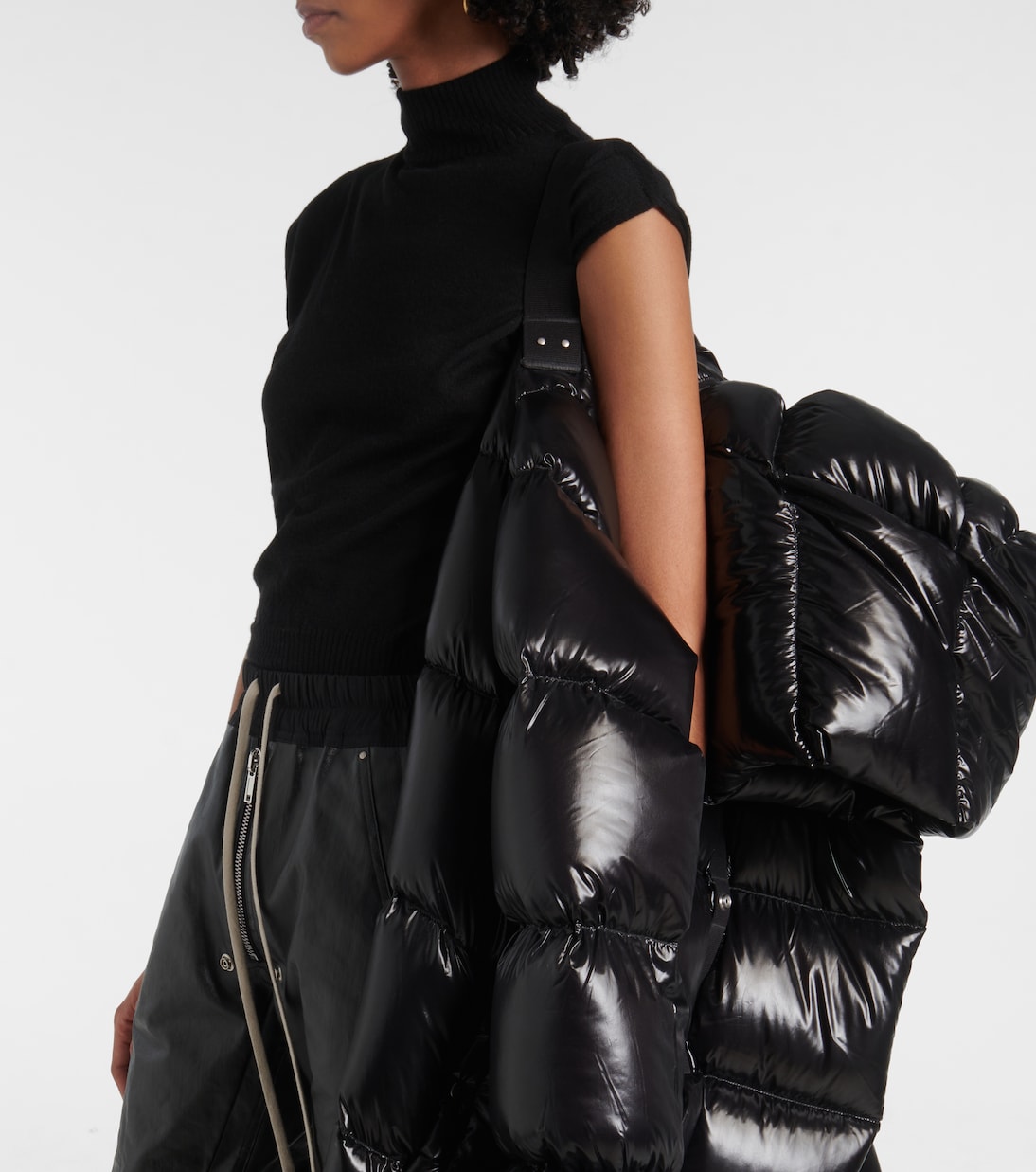 Cappotto con pannelli in piuma | Rick Owens