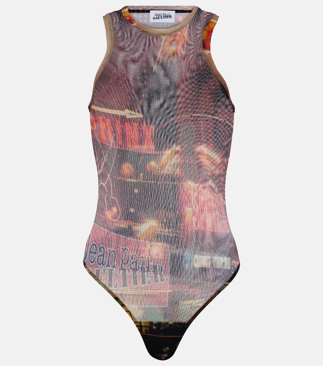 Printed jersey bodysuit | Jean Paul Gaultier