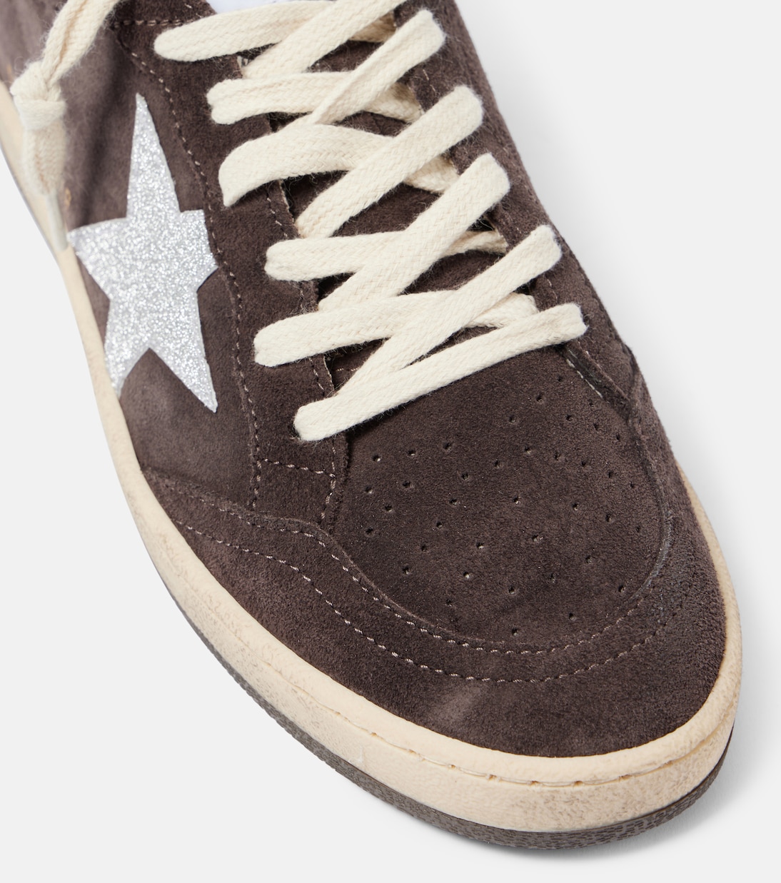 Sneakers Ball Star in suede | Golden Goose