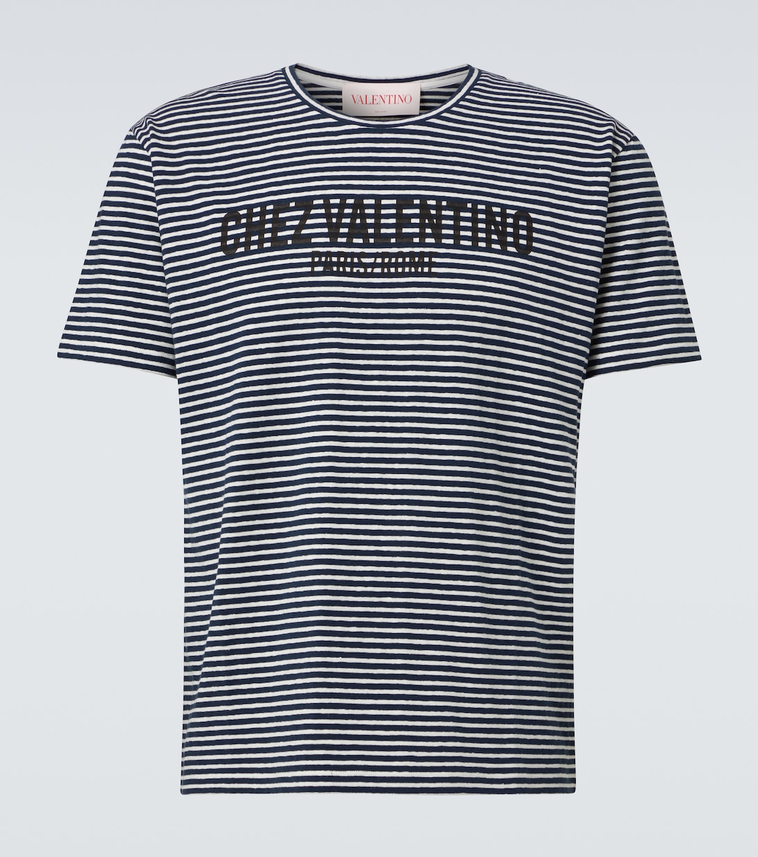 Camiseta Chez Valentino a rayas | Valentino