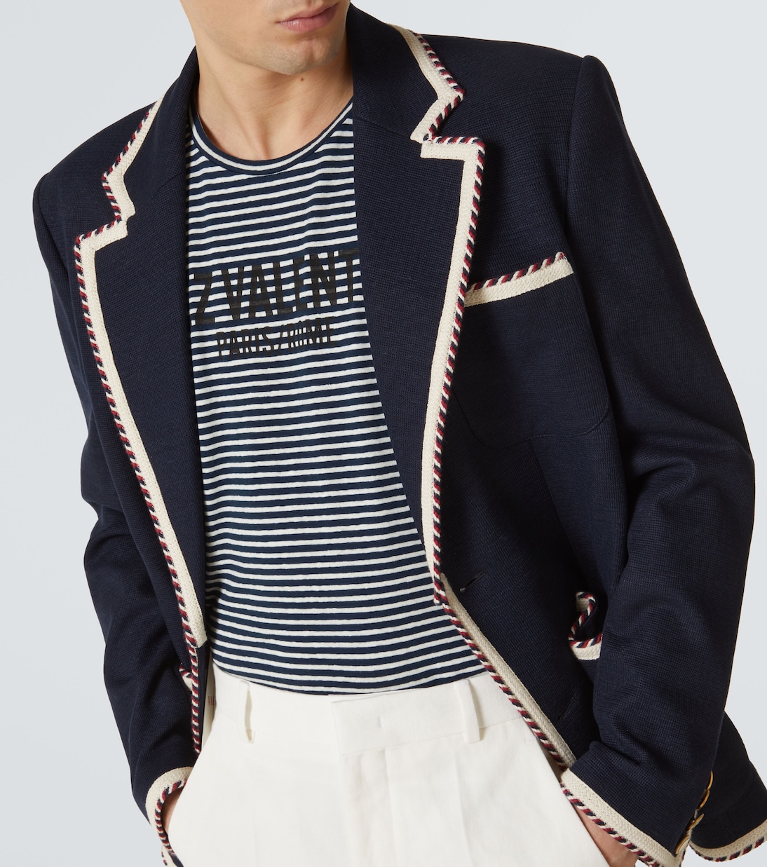 Camiseta Chez Valentino a rayas | Valentino
