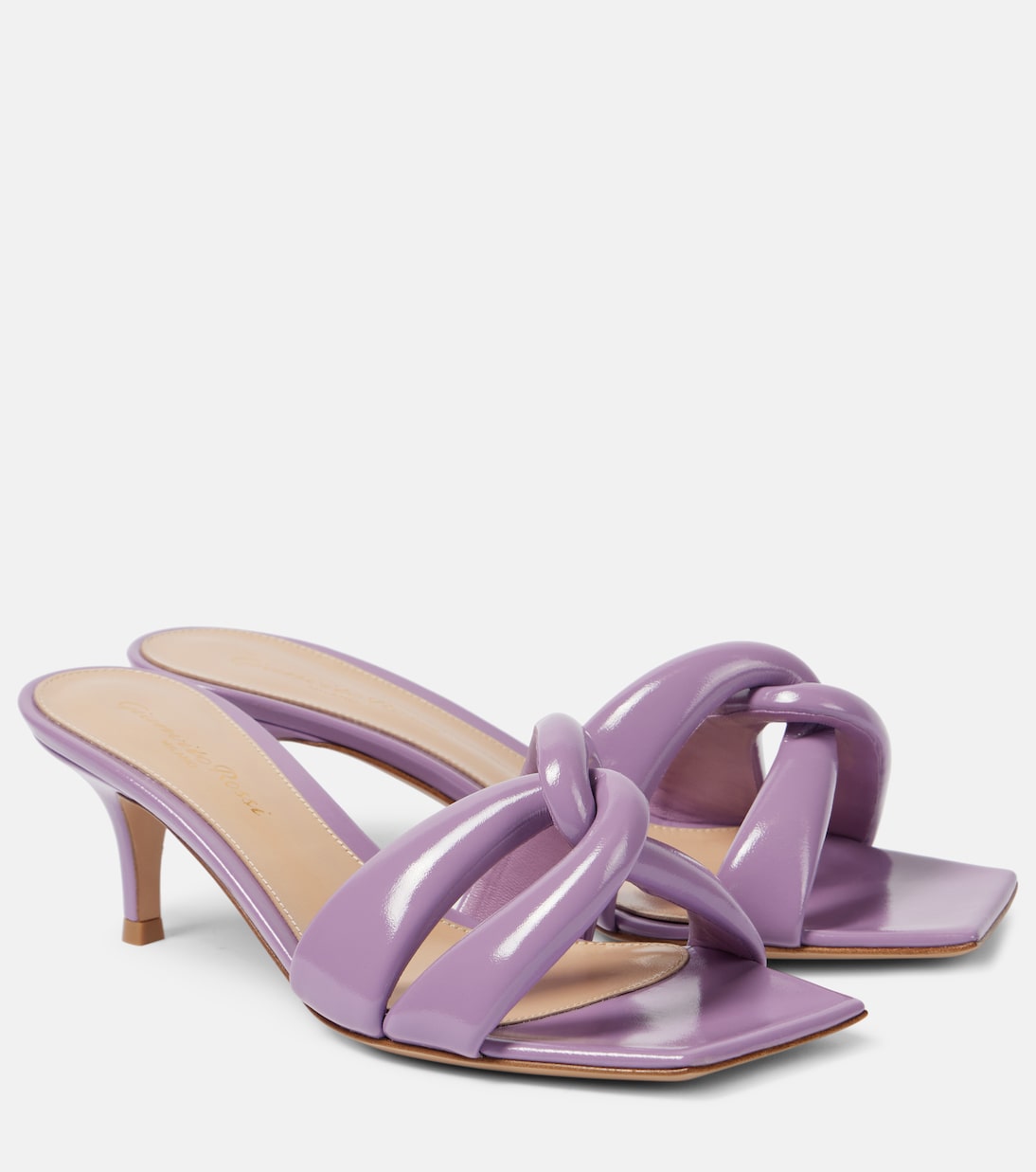Amour 55 페이턴트 레더 뮬 | Gianvito Rossi