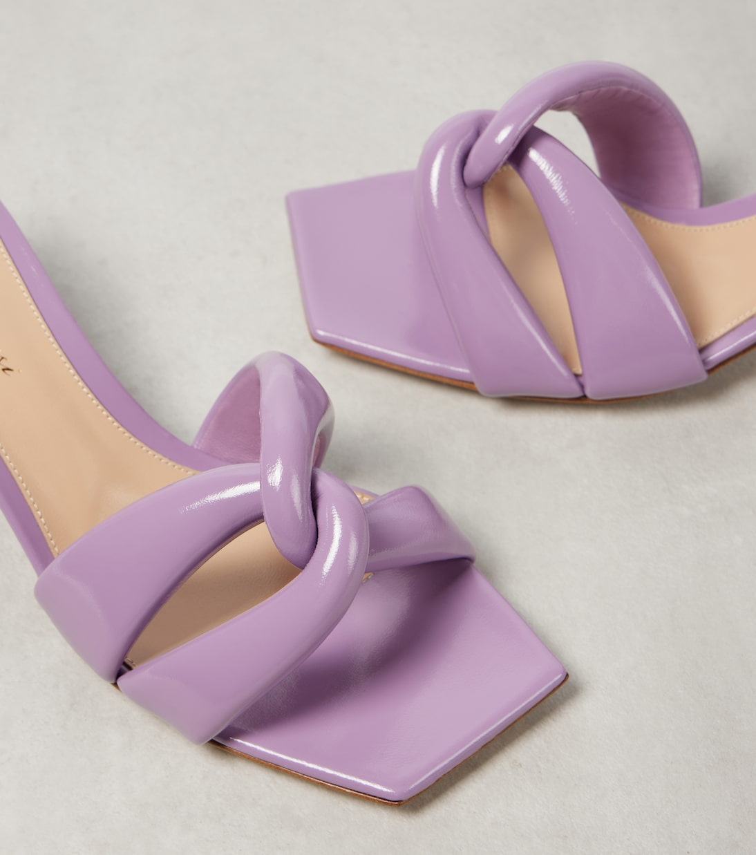 Amour 55 페이턴트 레더 뮬 | Gianvito Rossi
