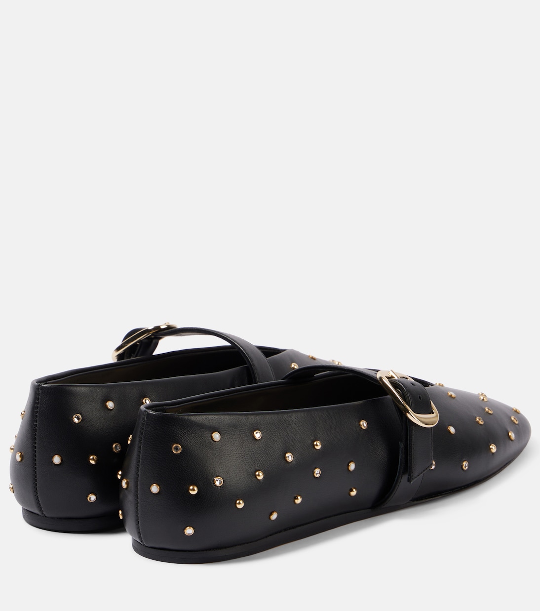 Verzierte Ballerinas Stella aus Leder | Le Monde Béryl