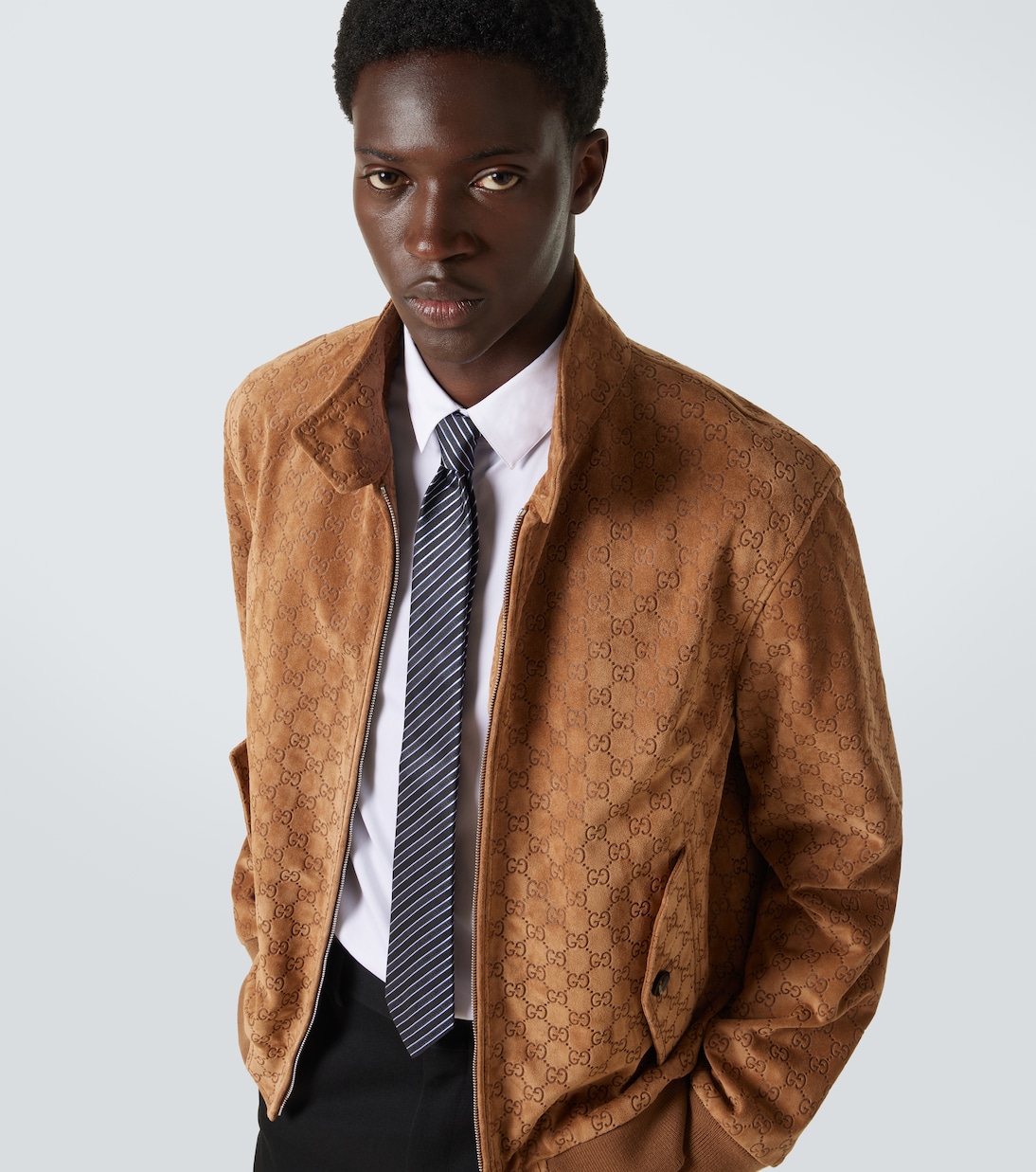 Cravatta in jacquard di seta | Gucci