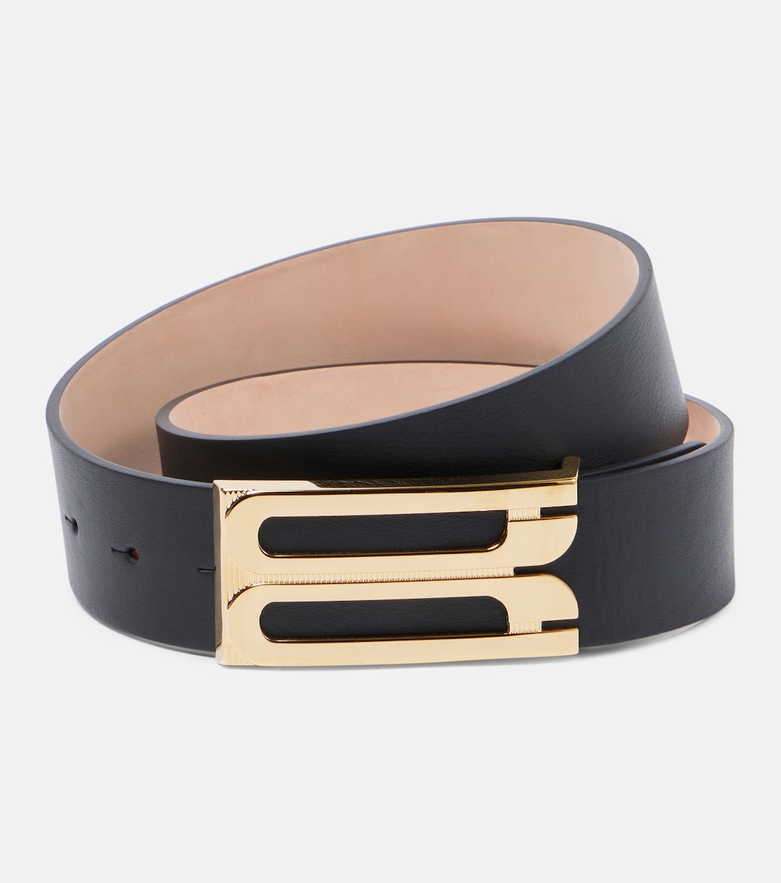 Ceinture Jumbo Frame en cuir | Victoria Beckham