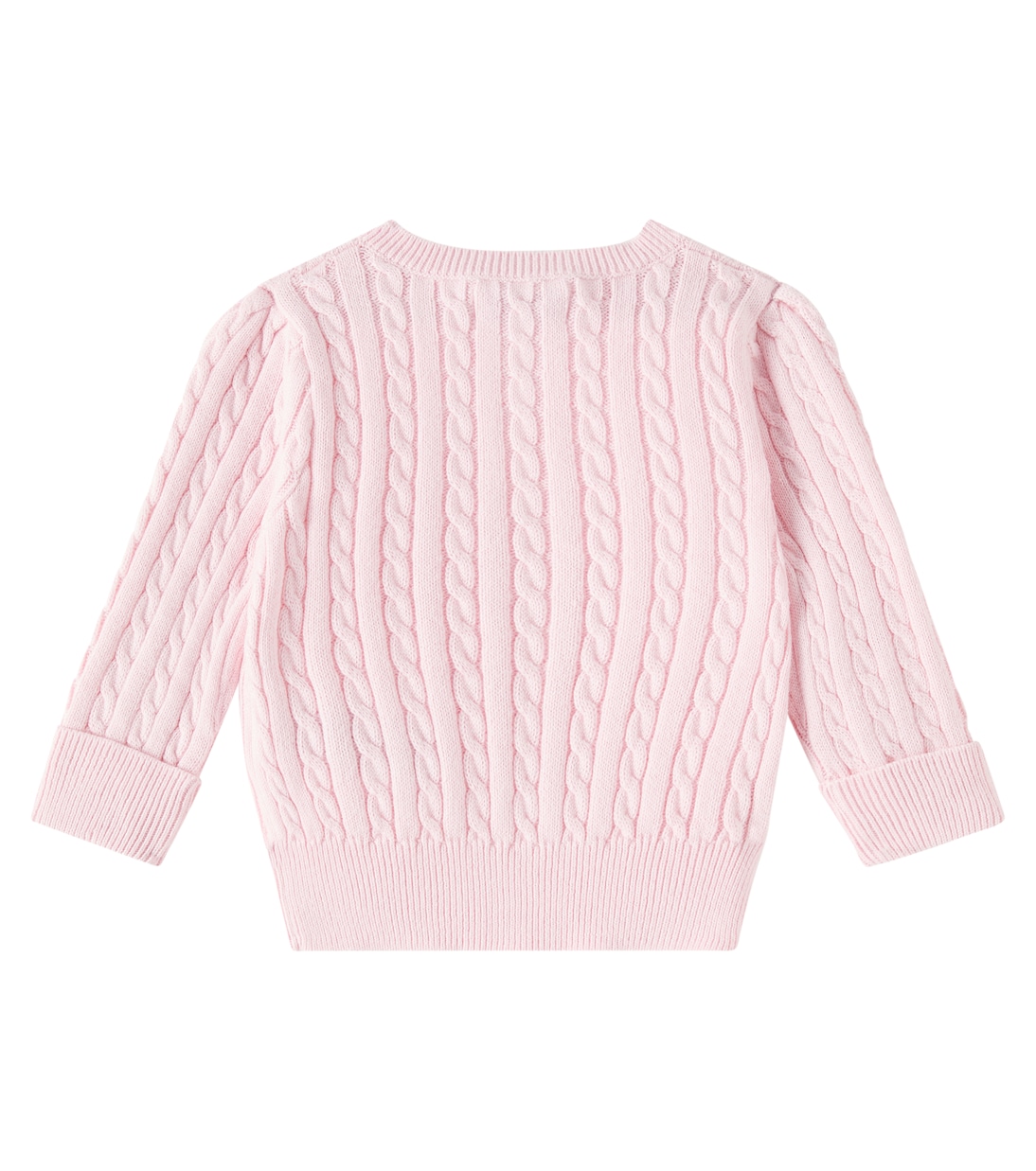 Baby - Cardigan in cotone a trecce | Polo Ralph Lauren Kids