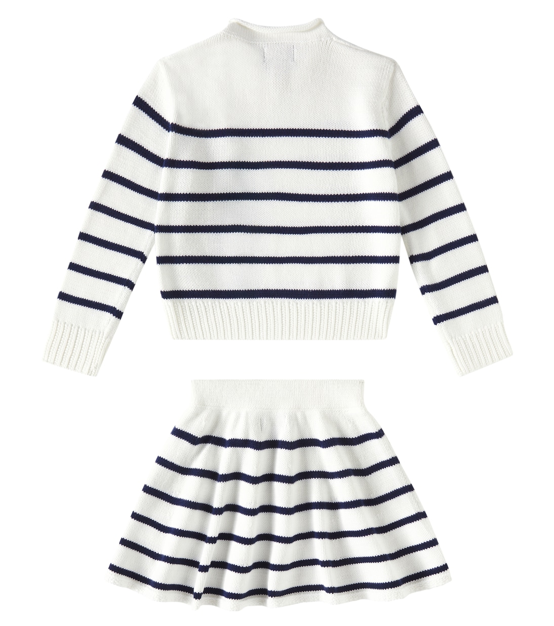 스트라이프 코튼 스웨터 & 스커트 세트 | Polo Ralph Lauren Kids