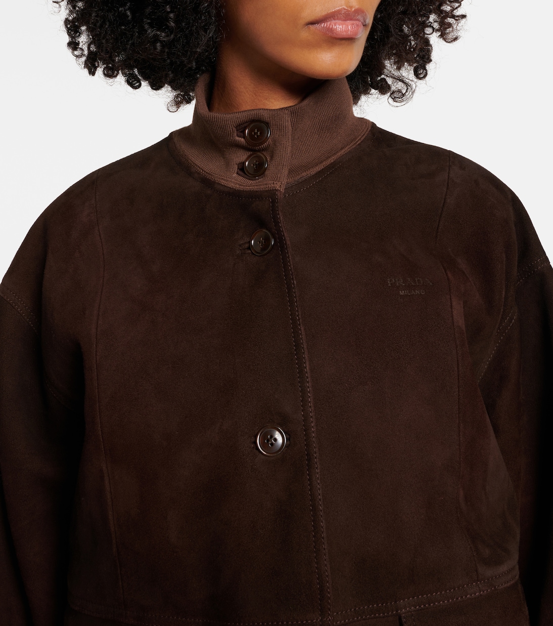 Giacca in suede | Prada