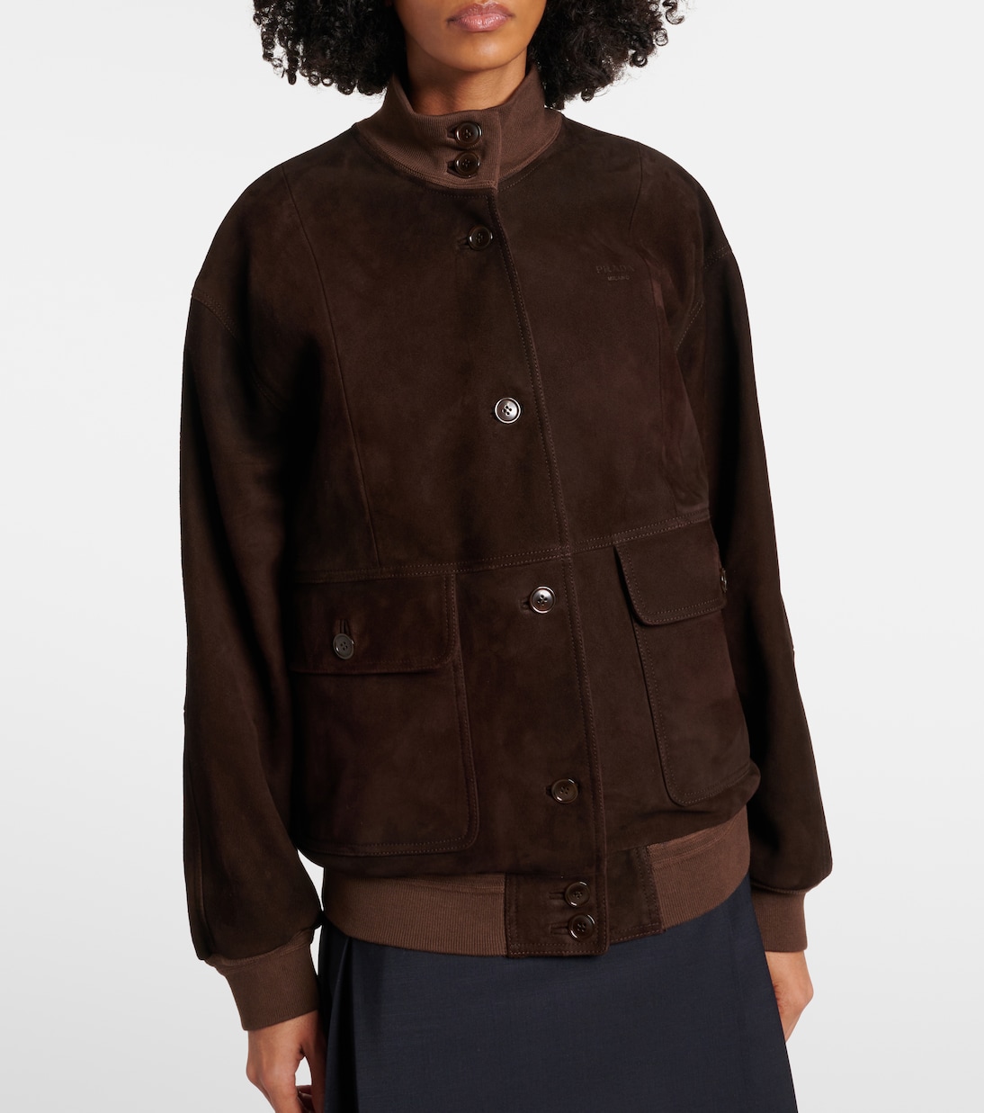 Giacca in suede | Prada