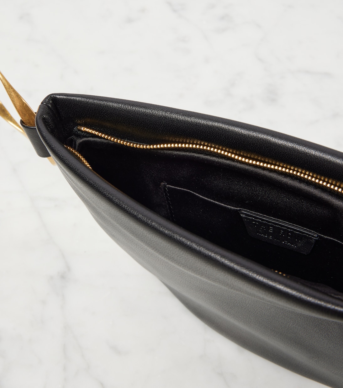 Clutch Geo in pelle | The Row