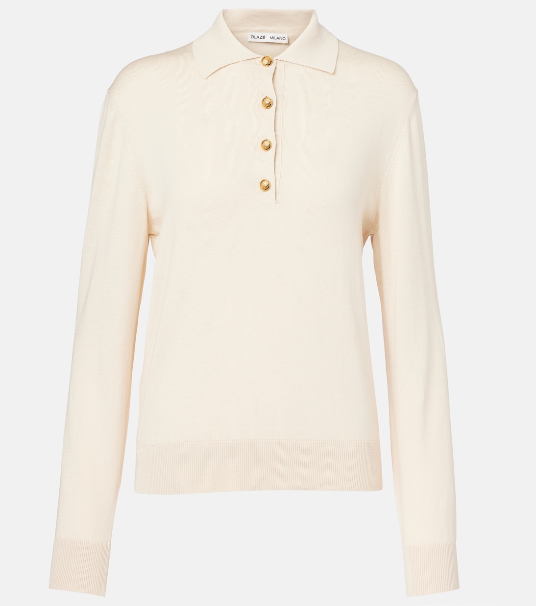 Polo en soie et coton | Blazé Milano