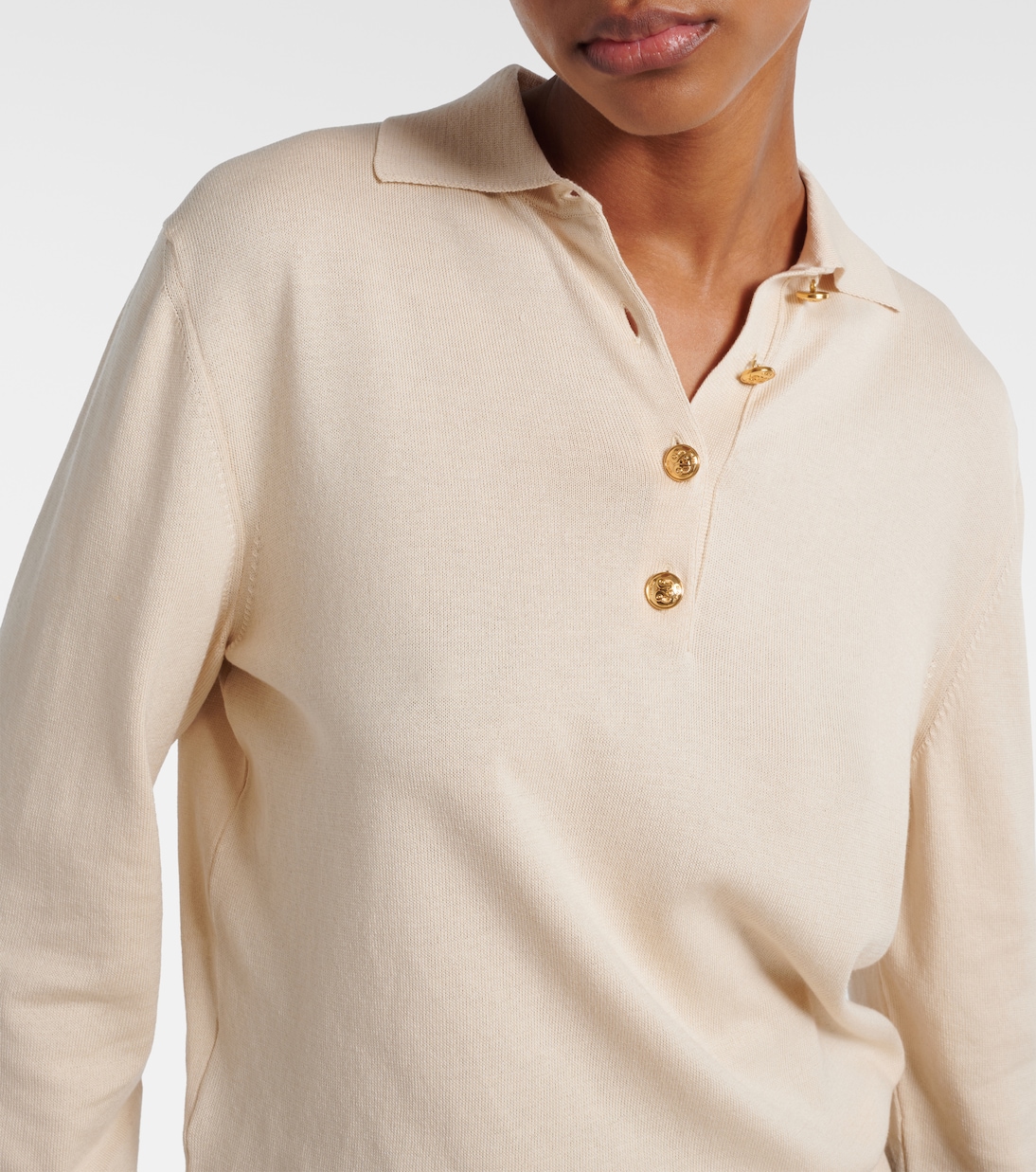 Polo en soie et coton | Blazé Milano