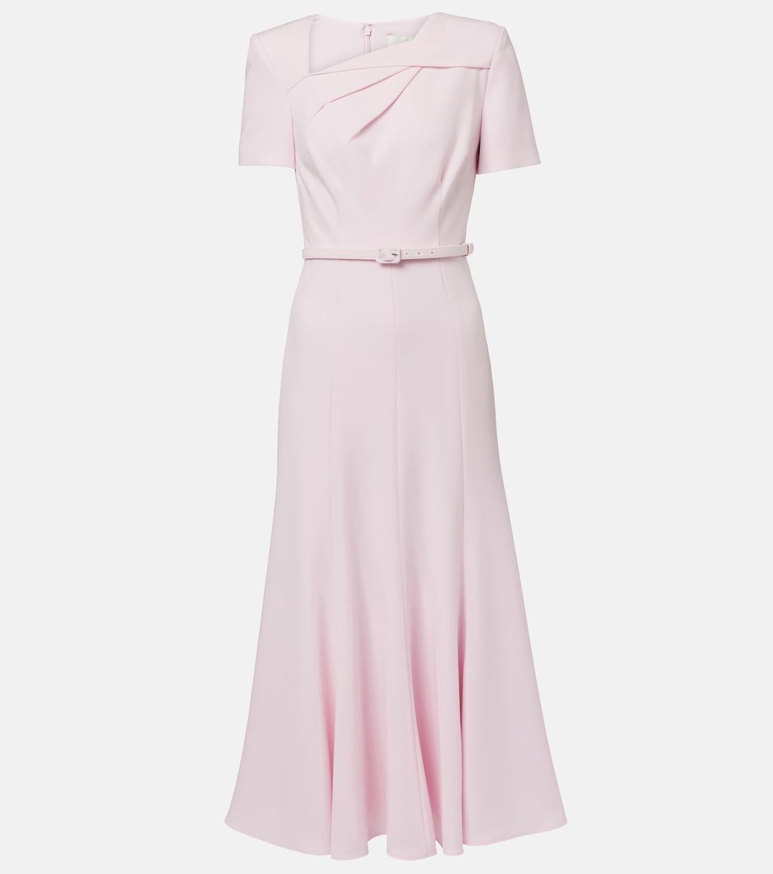 Abito midi in cady con cintura | Roland Mouret
