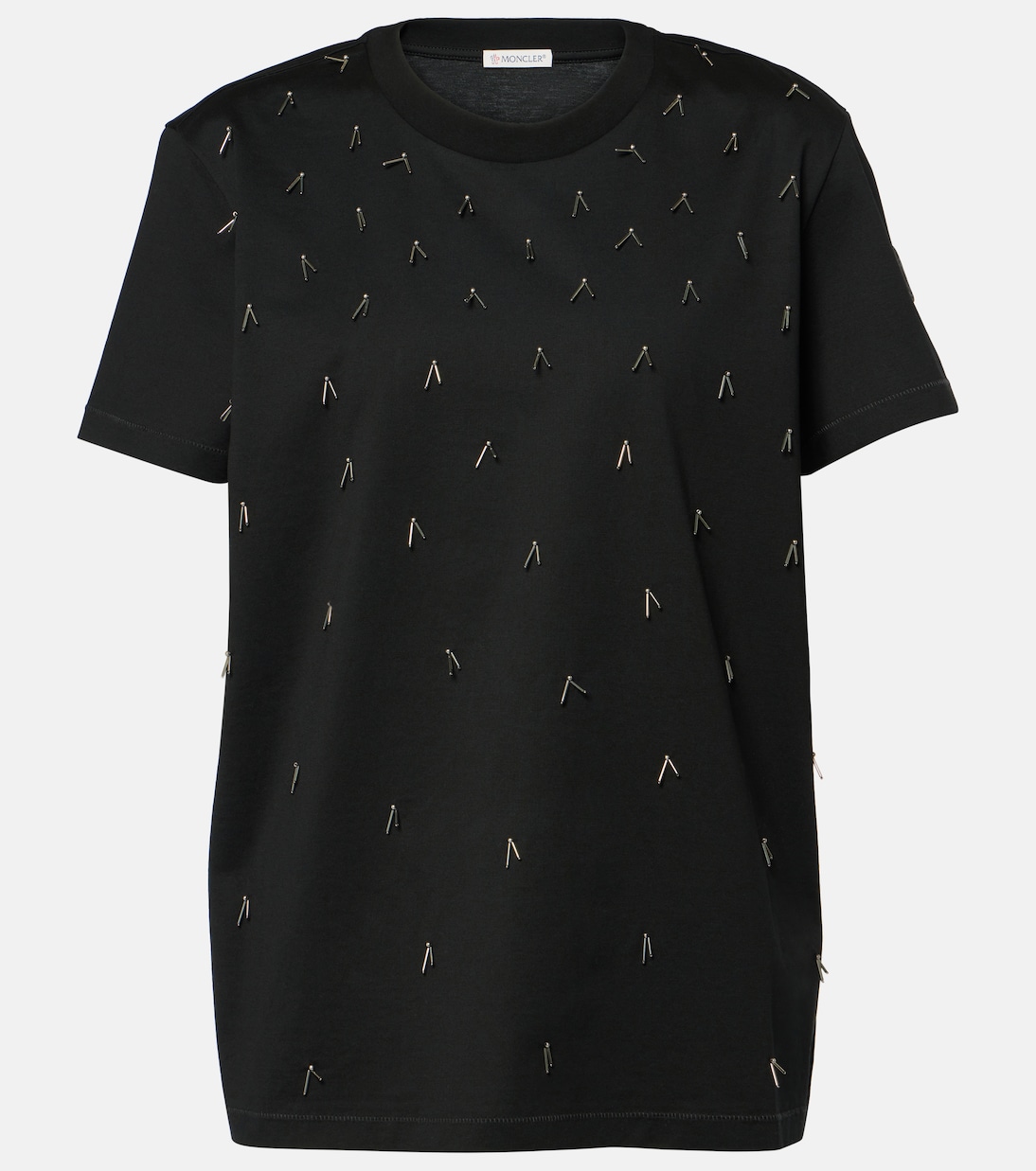 Verziertes T-Shirt aus Baumwolle | Moncler
