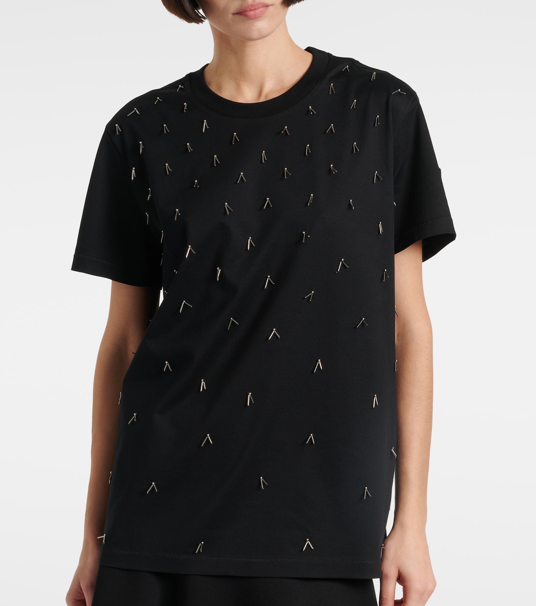 Verziertes T-Shirt aus Baumwolle | Moncler