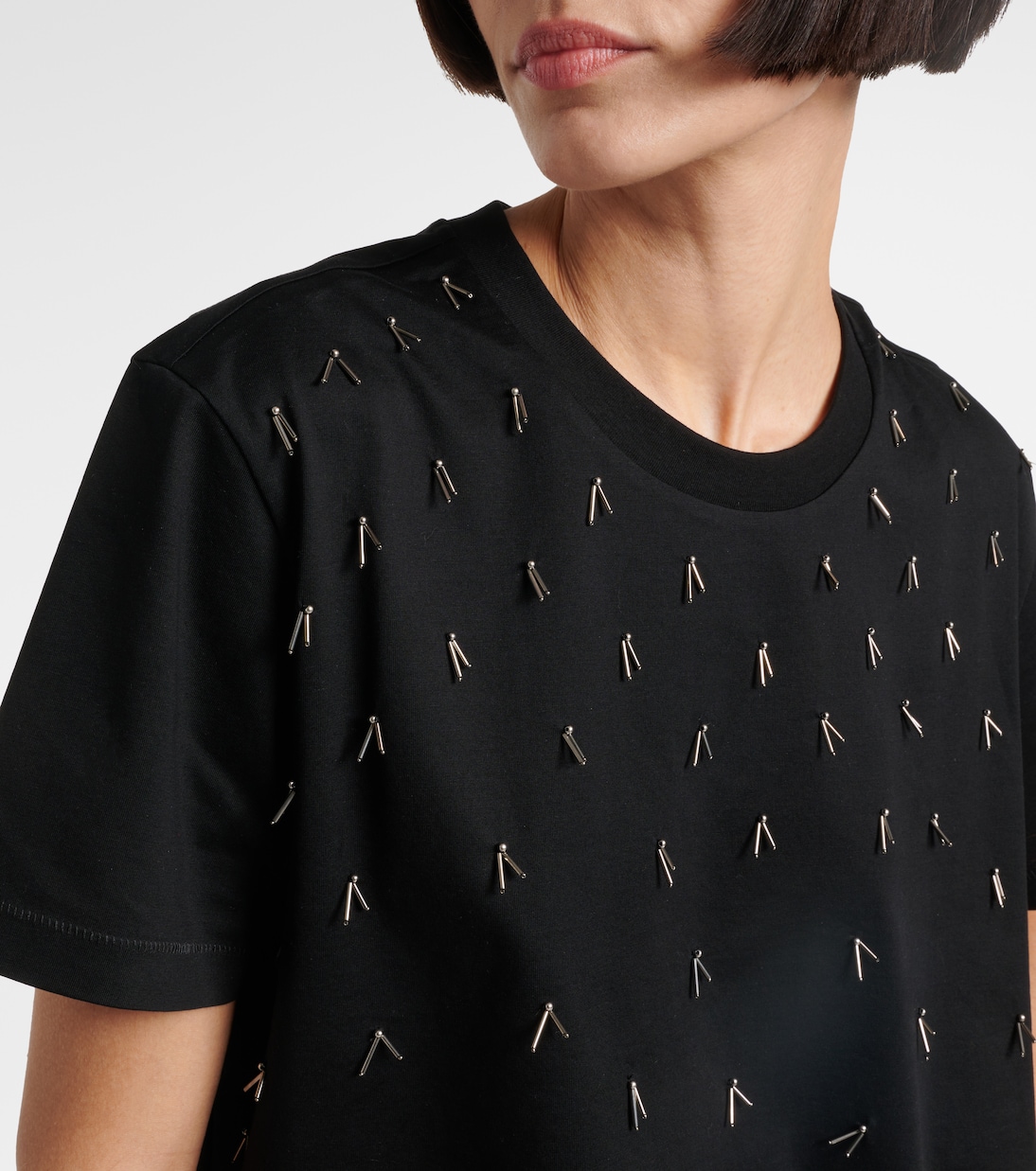 Verziertes T-Shirt aus Baumwolle | Moncler