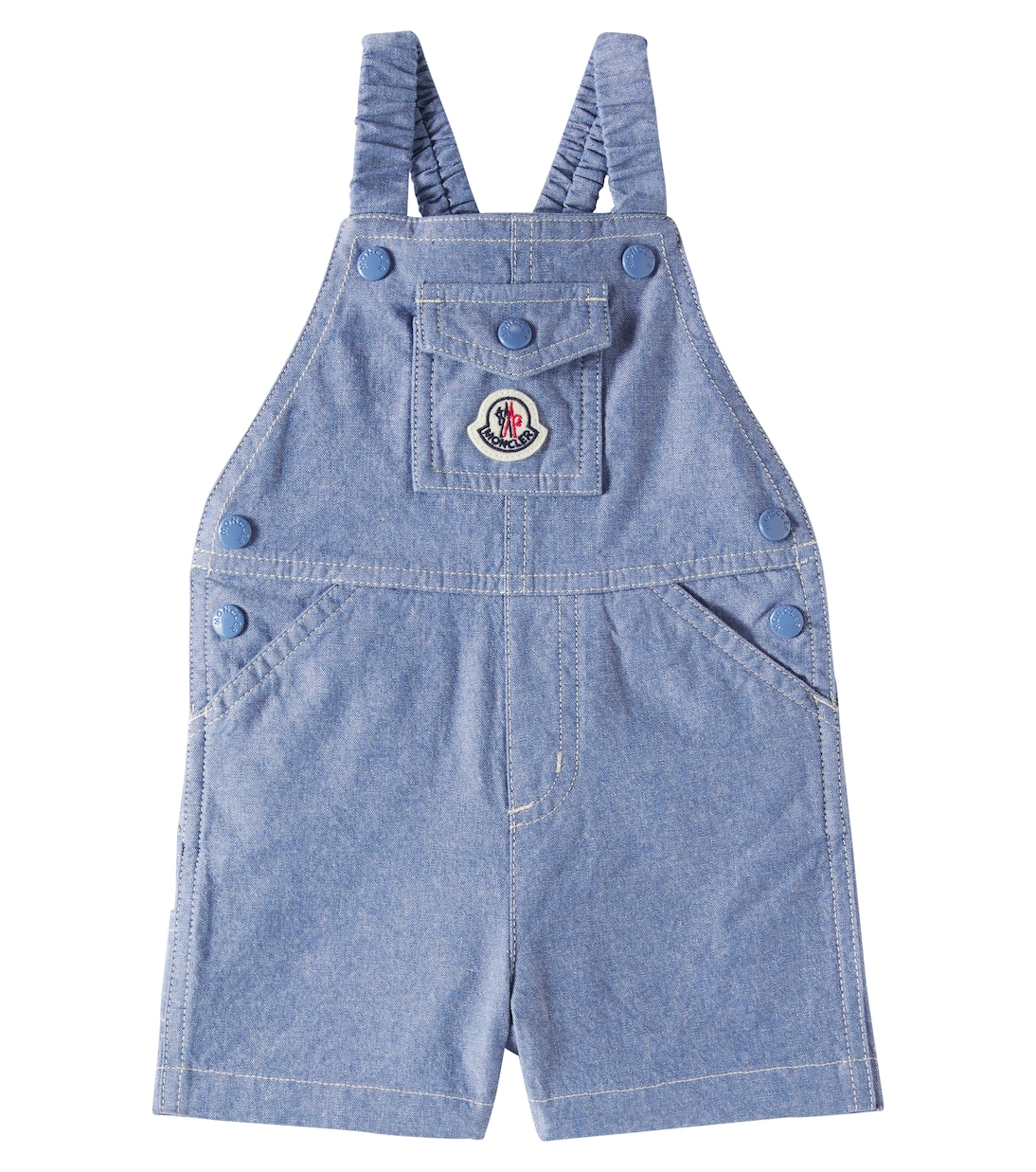 Bebé - peto de chambray de algodón | Moncler Enfant