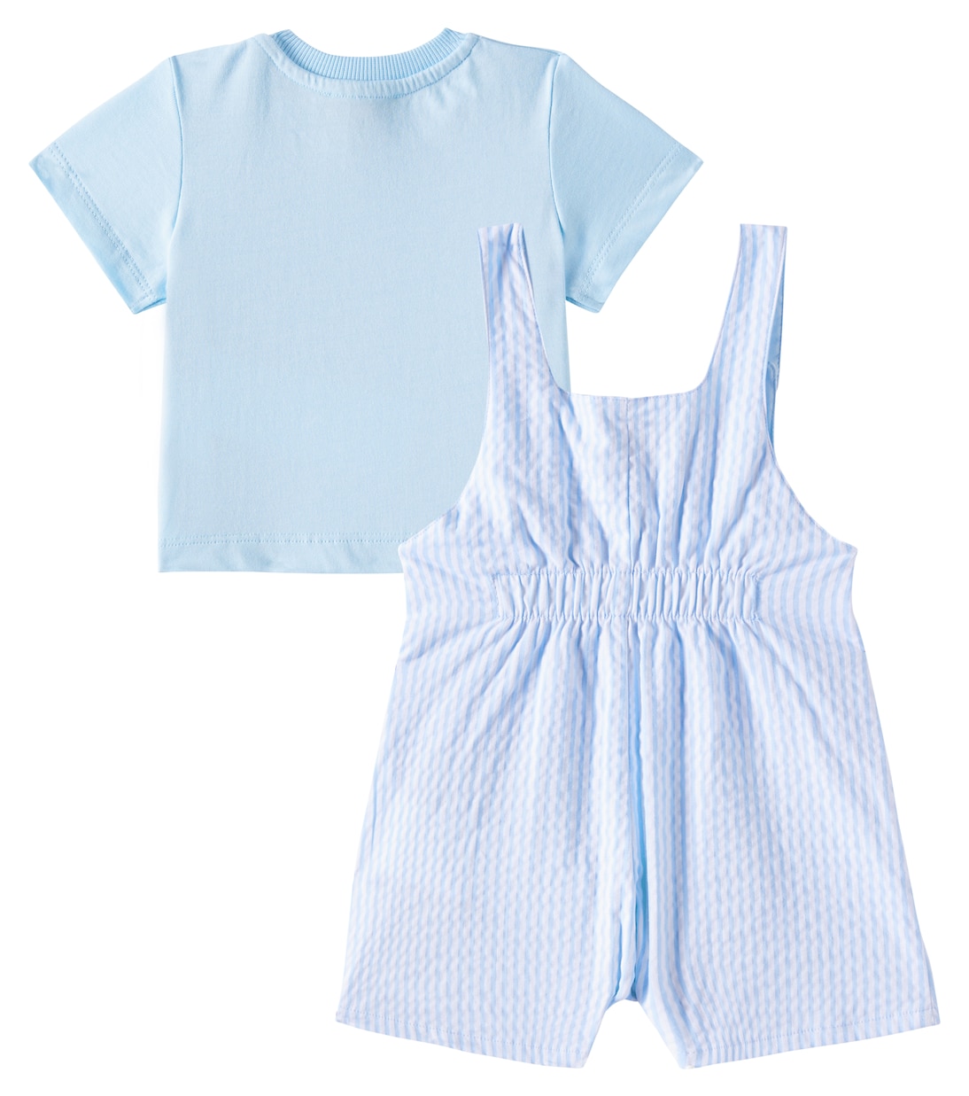 Baby Teddy Bear cotton T-shirt and playsuit set | Moschino Kids